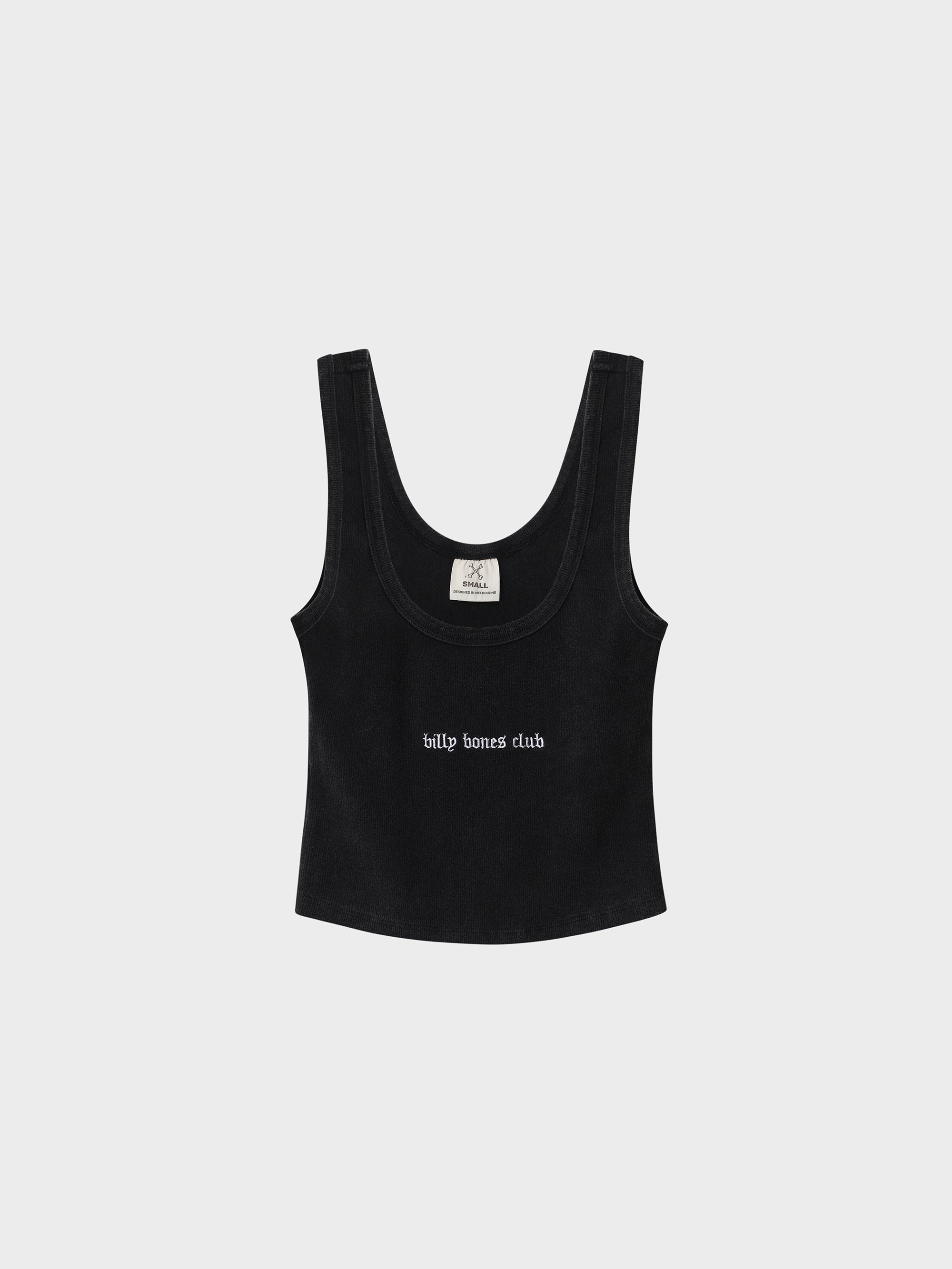 Backbone Low Crop - Washed Black