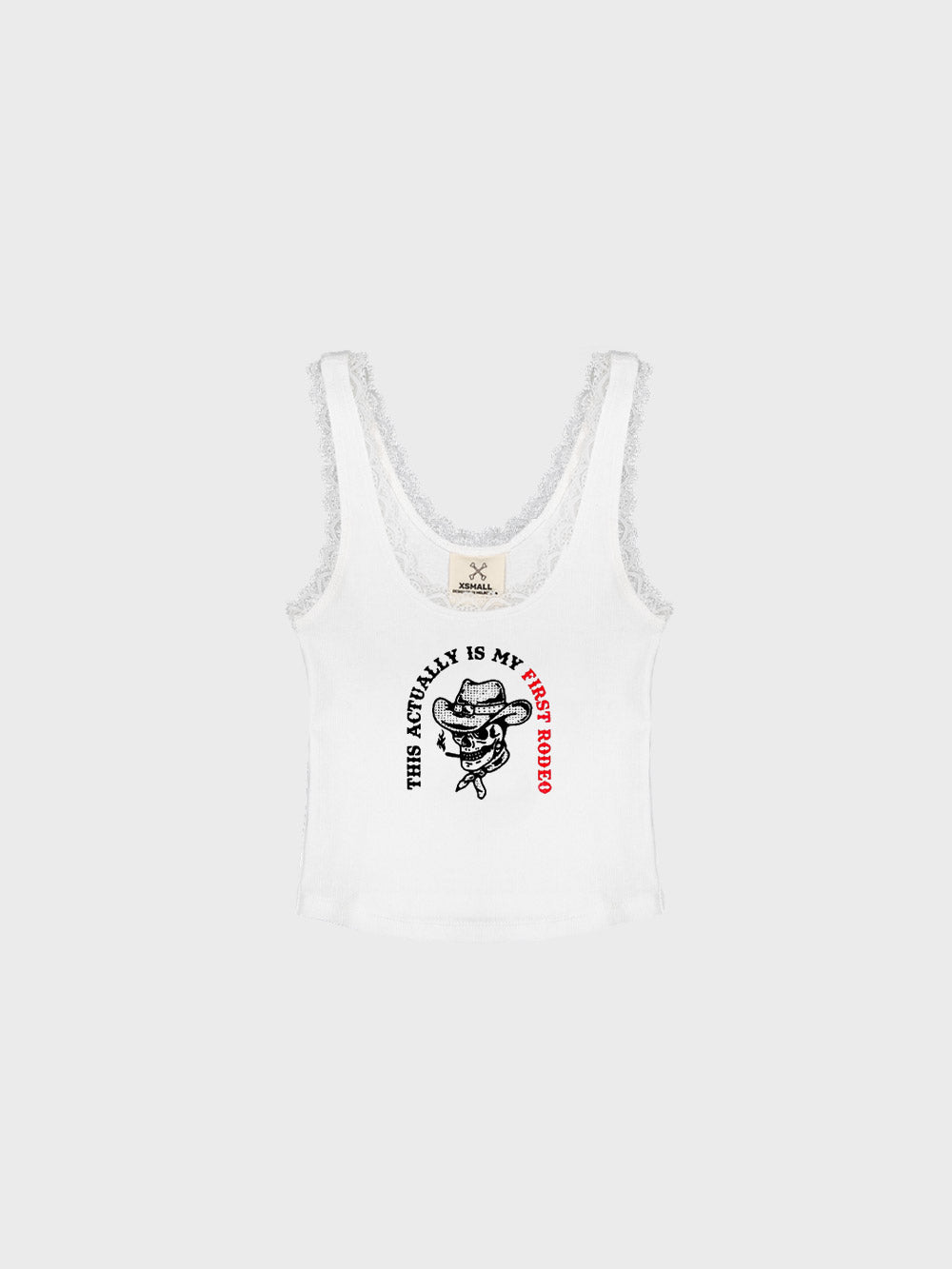 Cowboy Low Crop - Vintage White