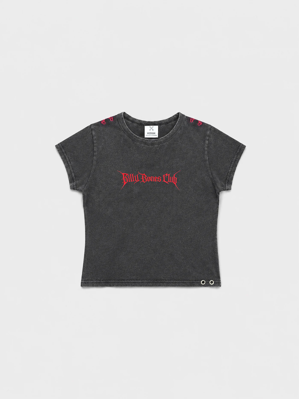 Rocker Baby Tee - Washed Black