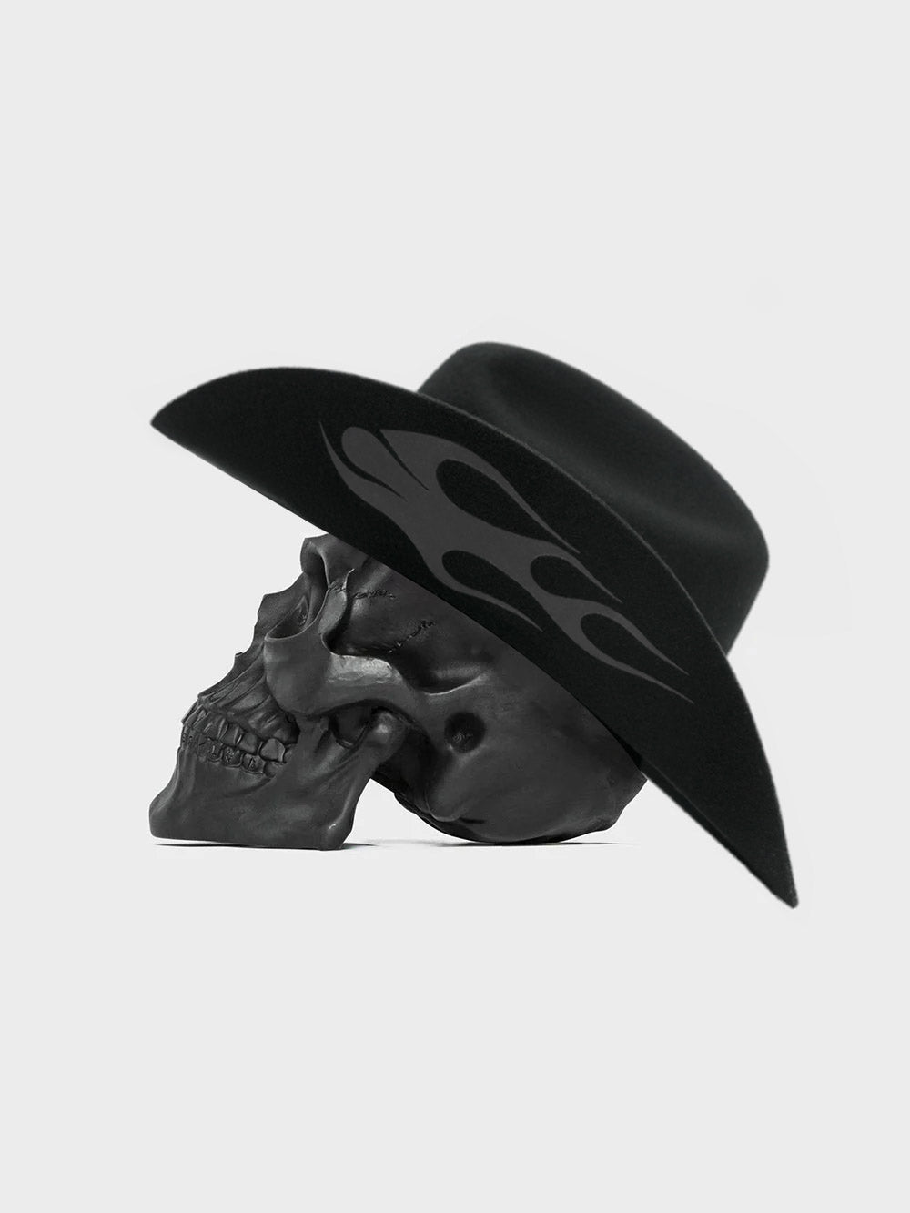 Blazed Cowboy Hat - Black | Billy Bones Club display picture 2