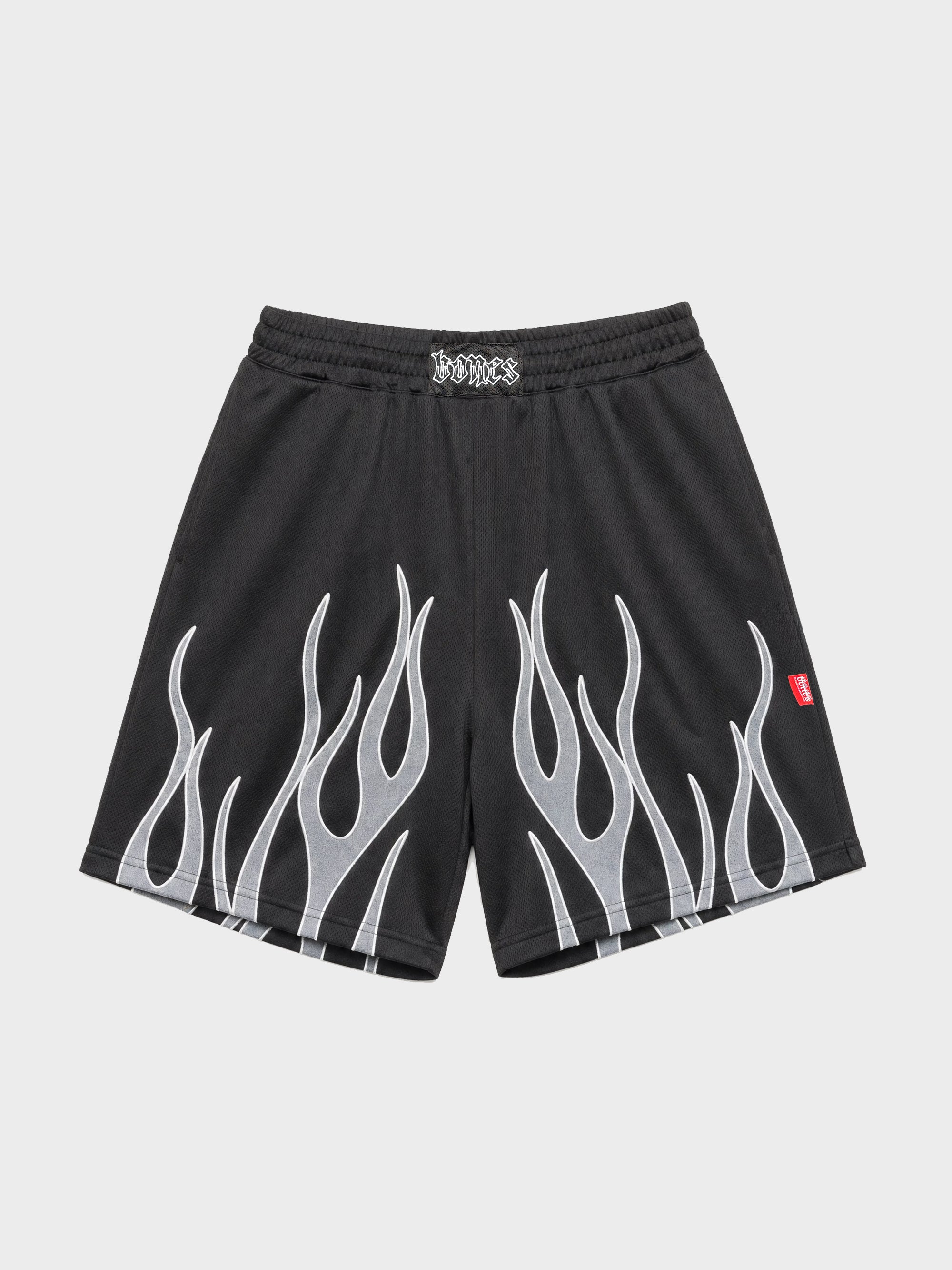 Flamed Baller Shorts - Black