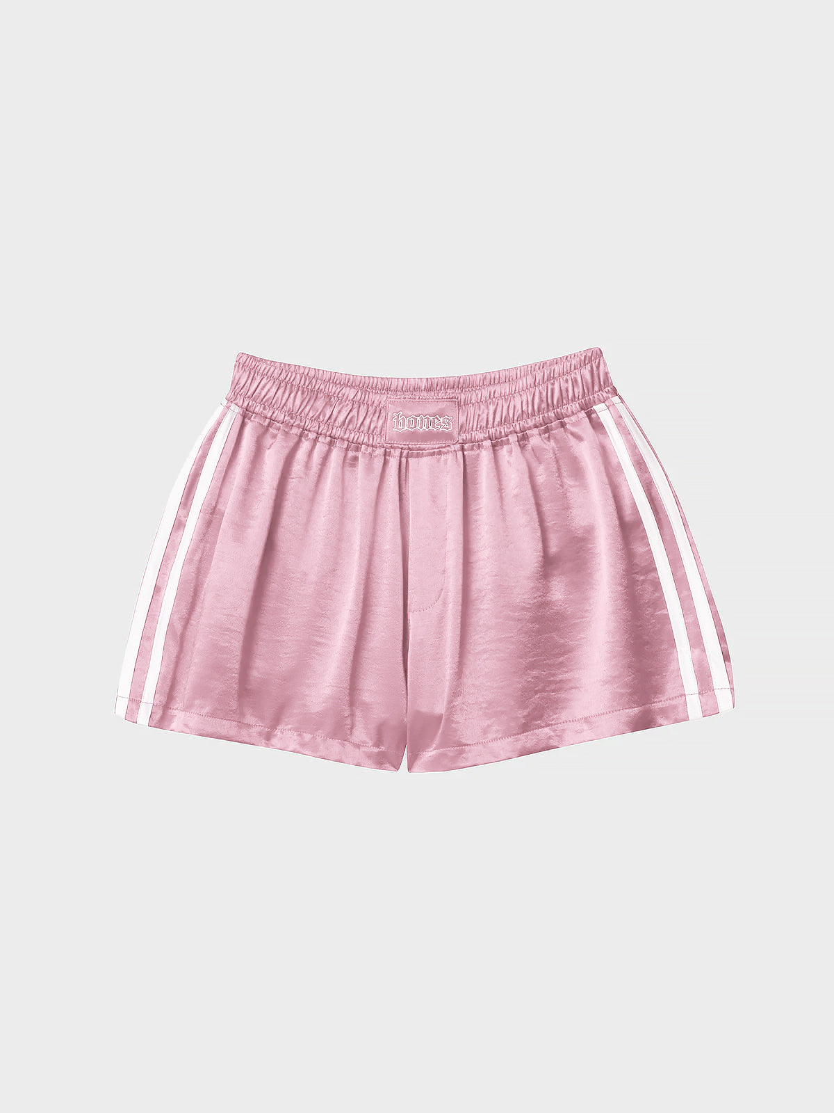 Double Crossed Silk Short - Pink