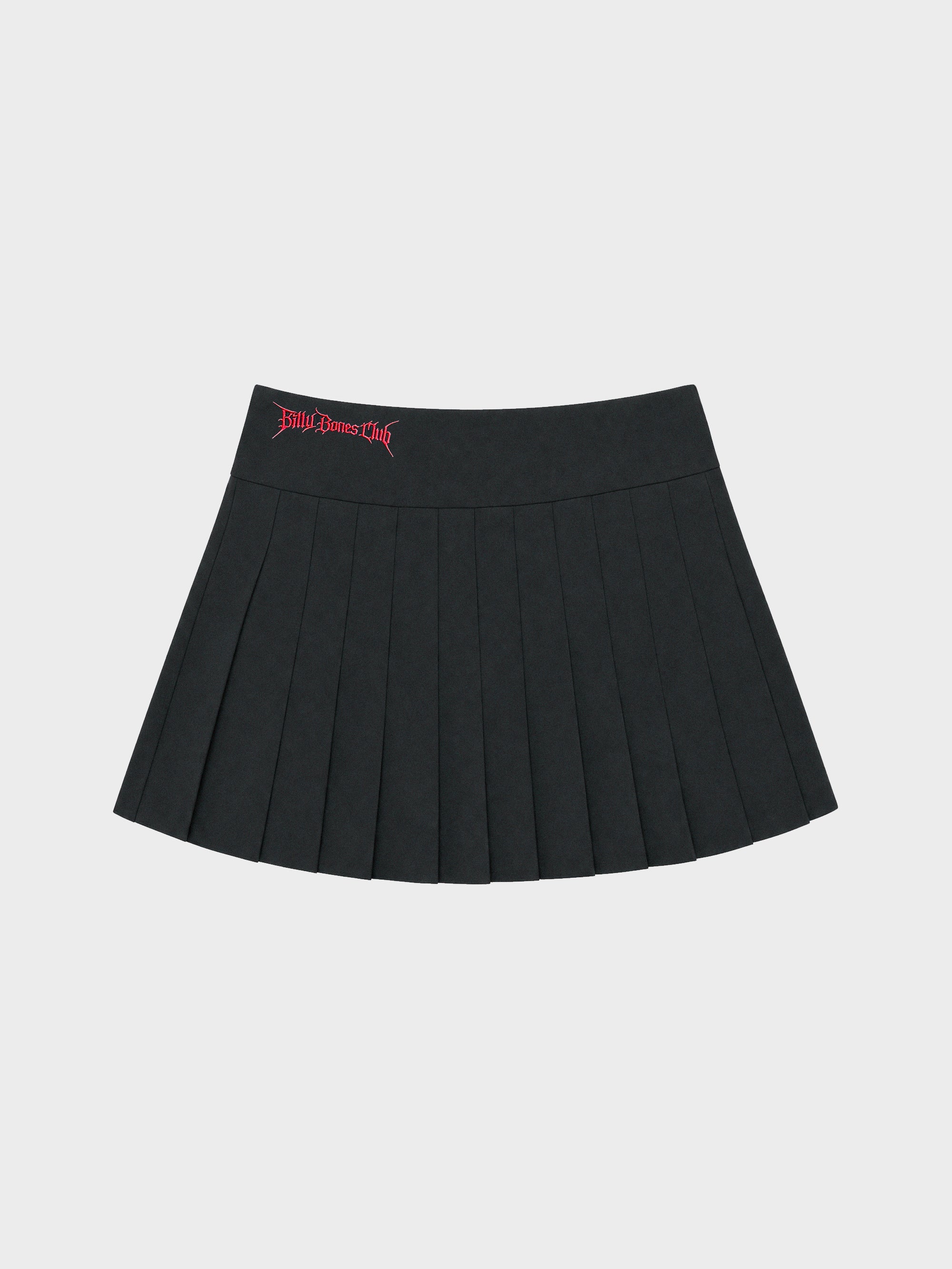 Rocker Pleated Skirt - Black