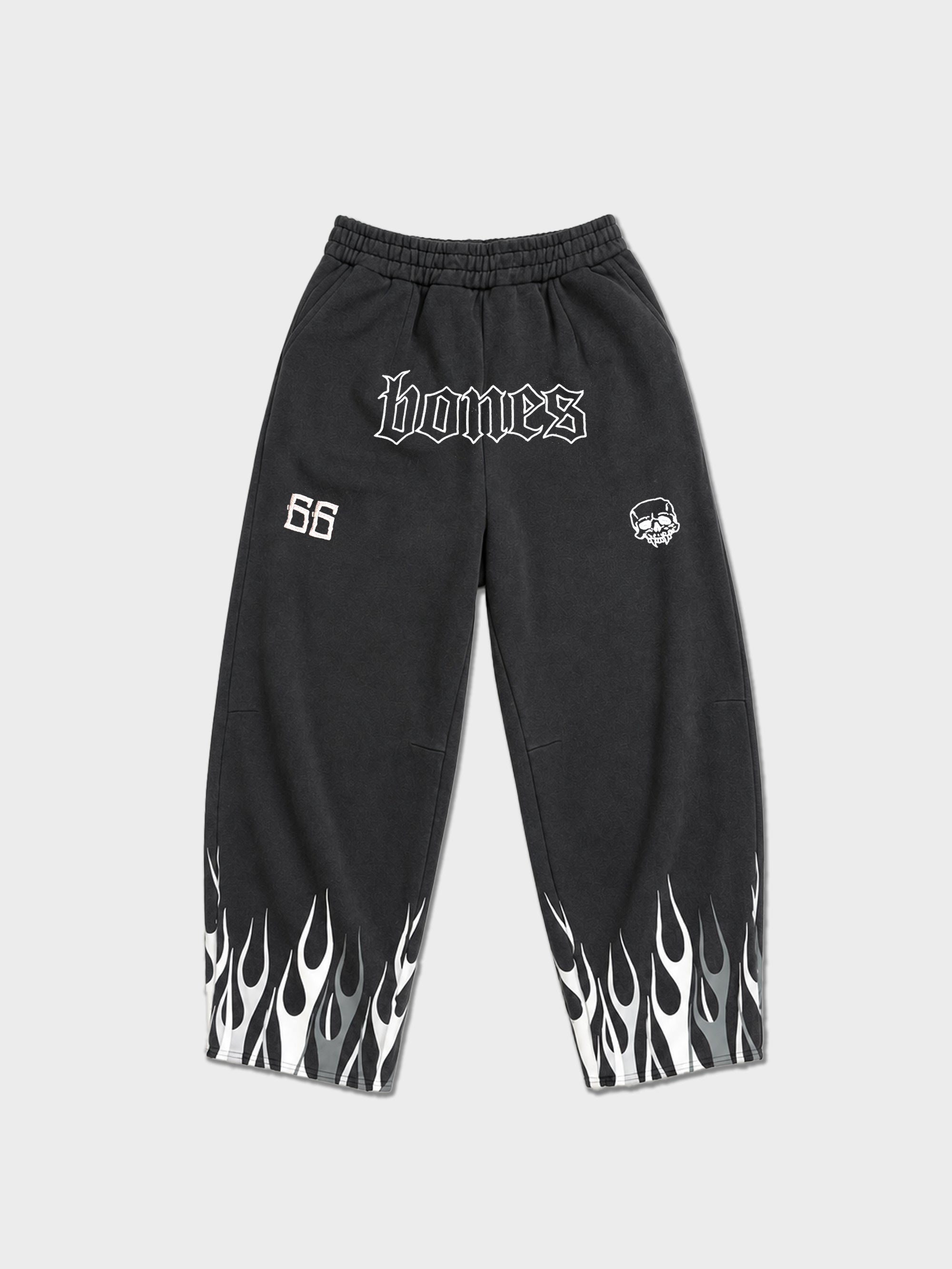 Bones Burner Pants - Washed Black