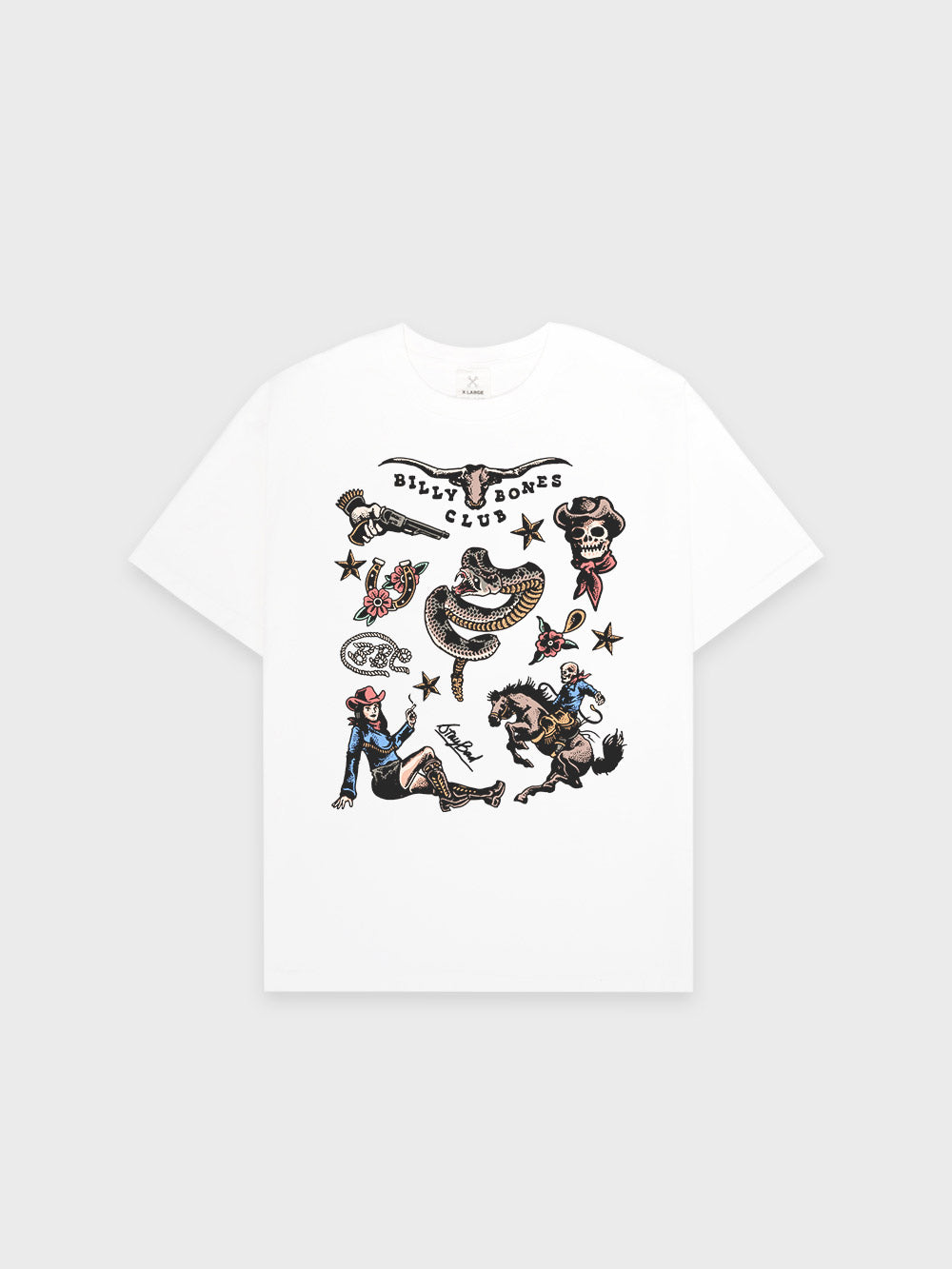 Flash Club Tee - Vintage White