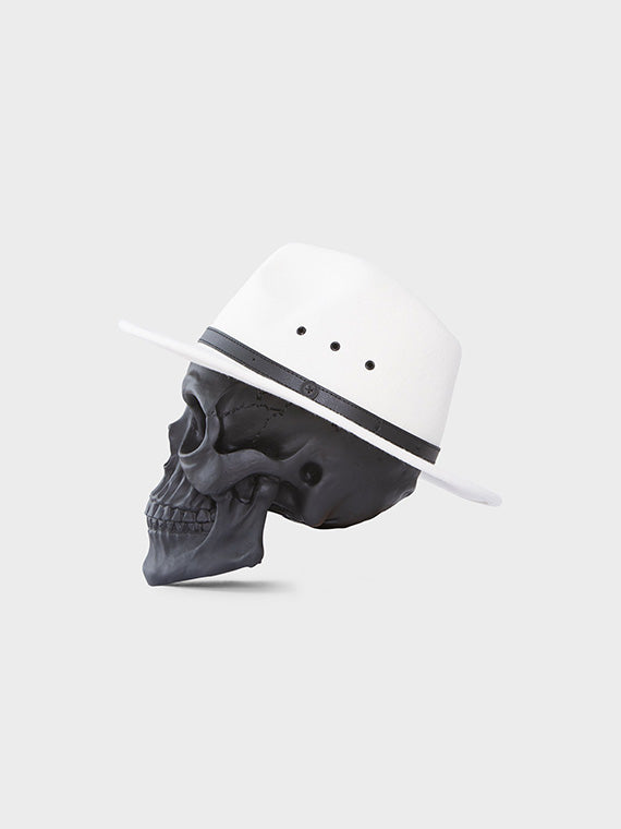 Pablo White Fedora | Fedoras Hat Collection | Billy Bones Club display picture 1