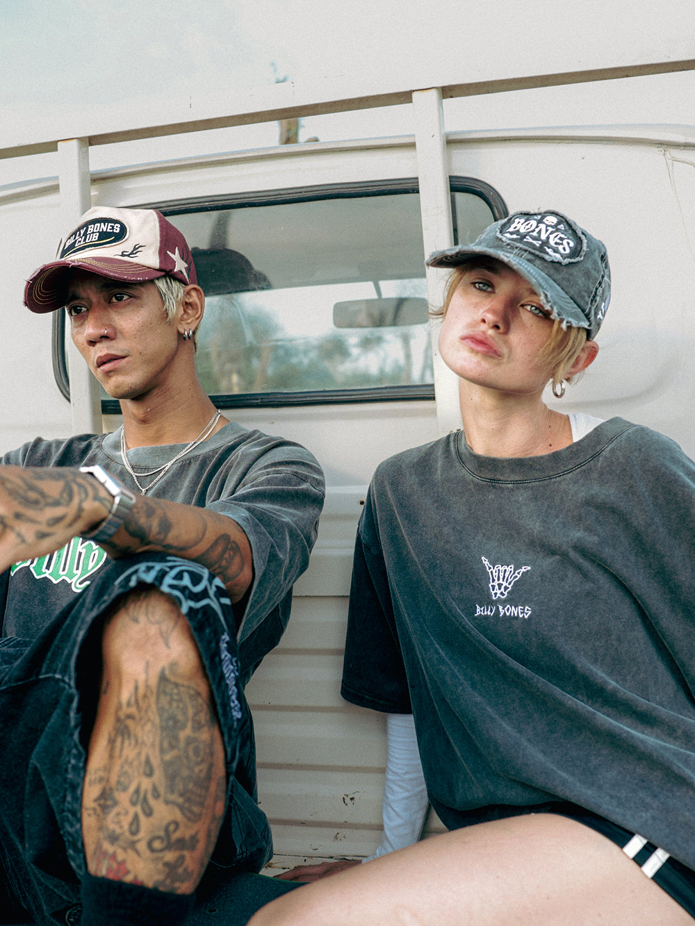 Flash Club 3.0 Tee - Washed Grey