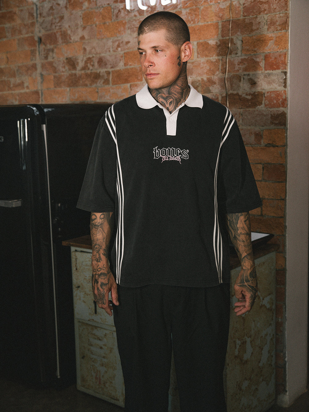 Till Death 4.0 Polo - Vintage Black