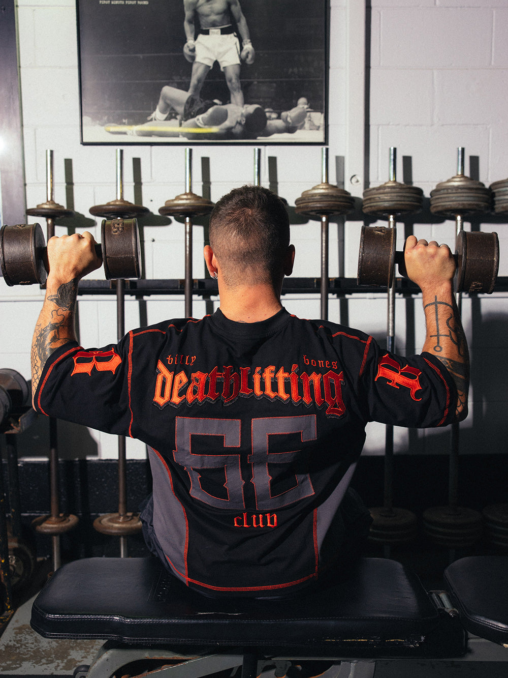 Deathlifting Jersey - Black/Red