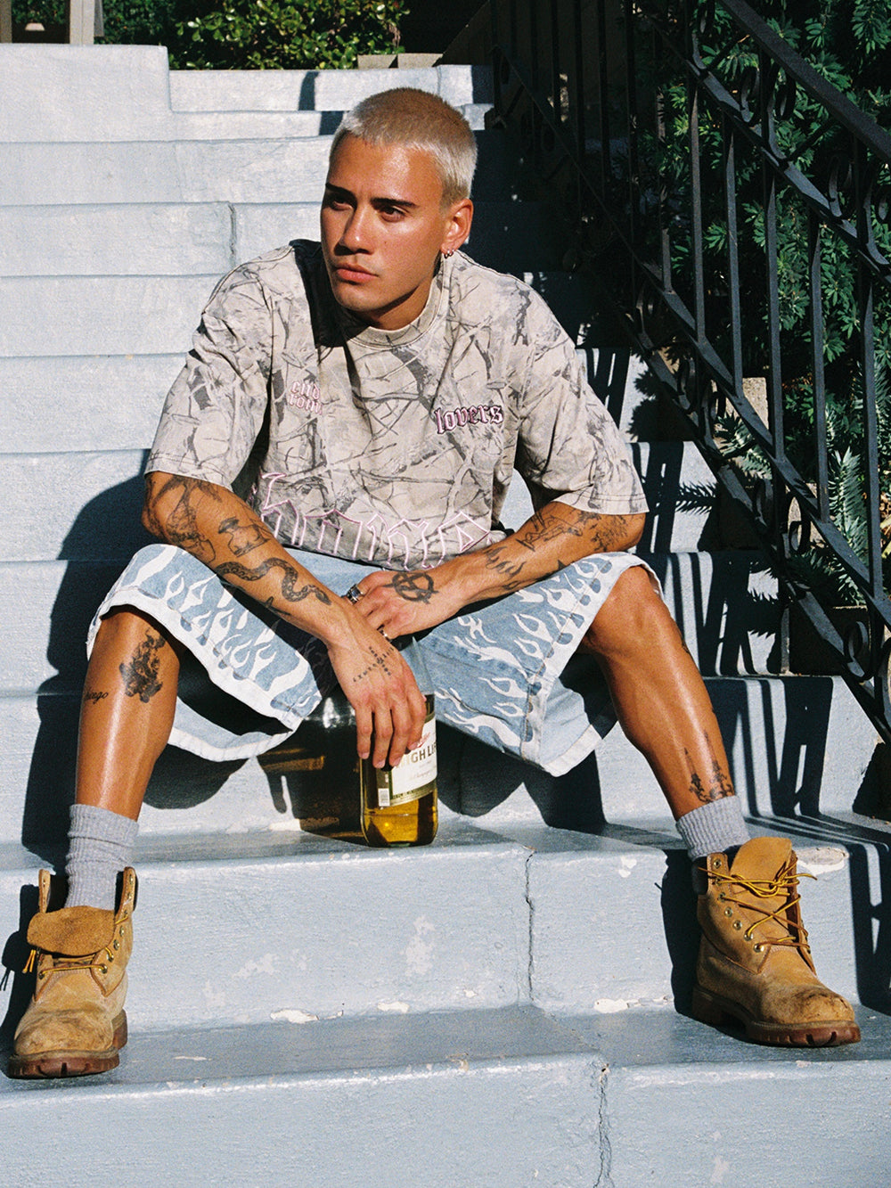 Endless 2.0 Tee - Washed Bush Camo