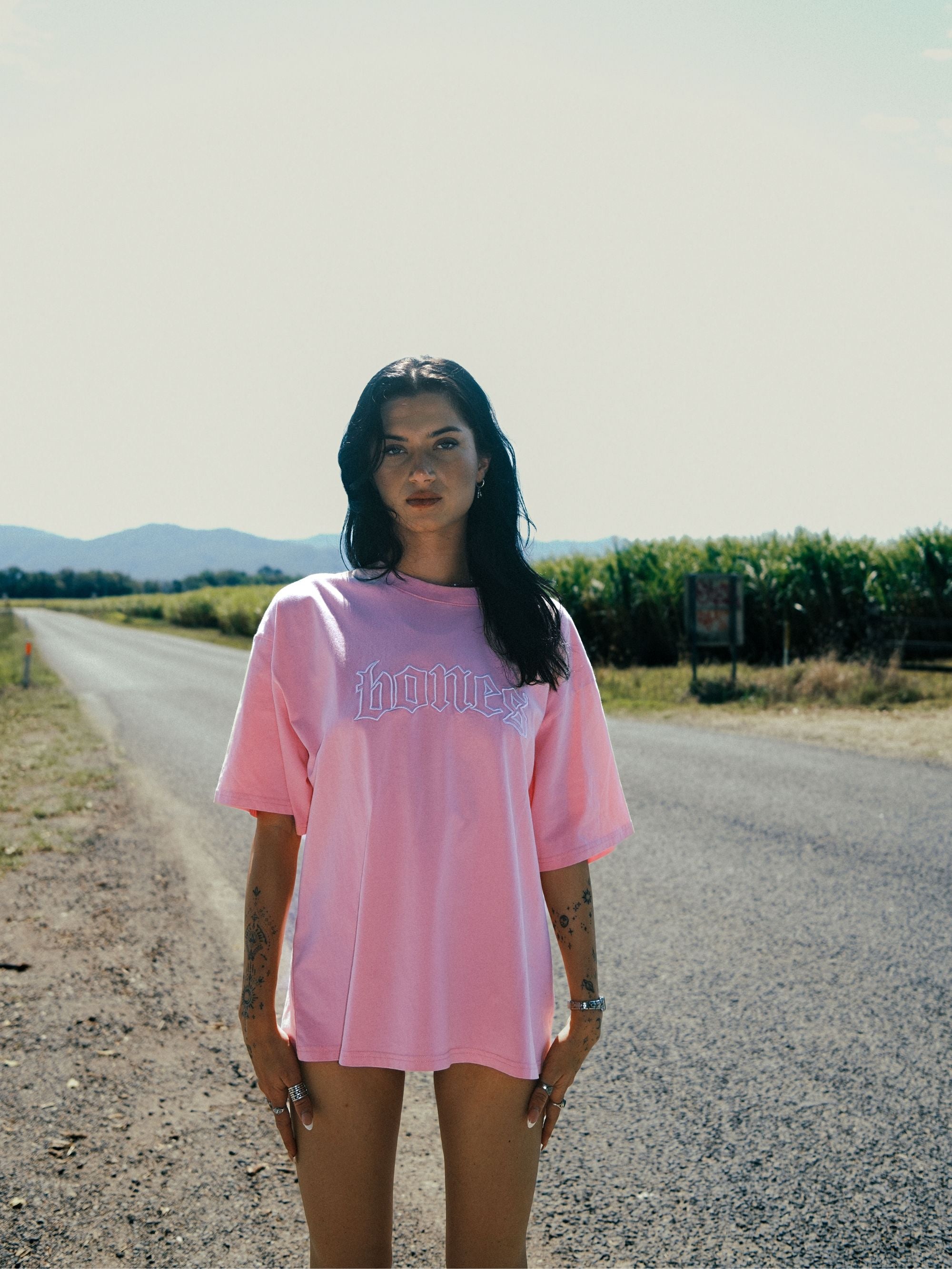Bones Classic Tee - Vintage Pink