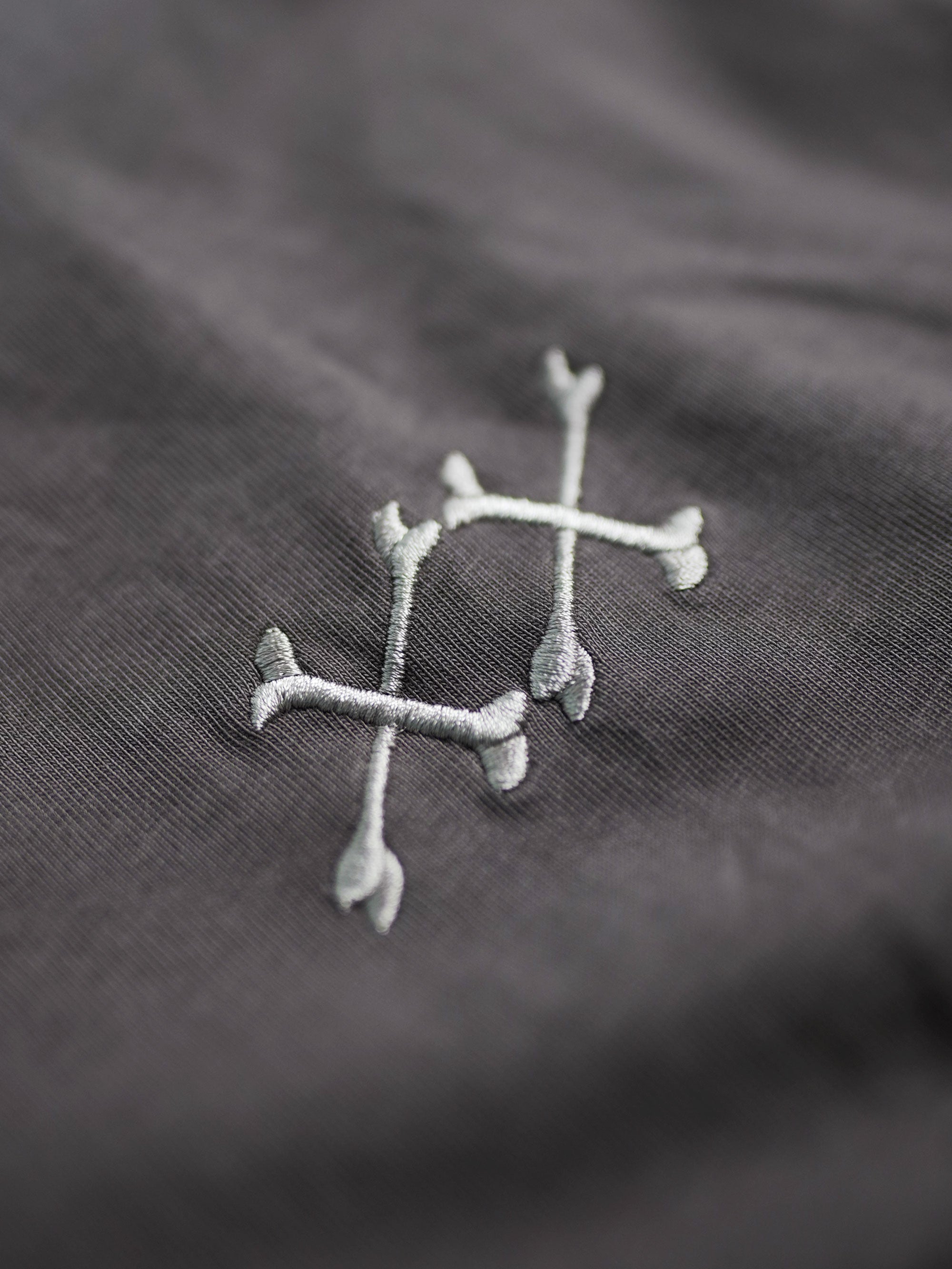 3 Piece Panel Tee - Contrast Grey
