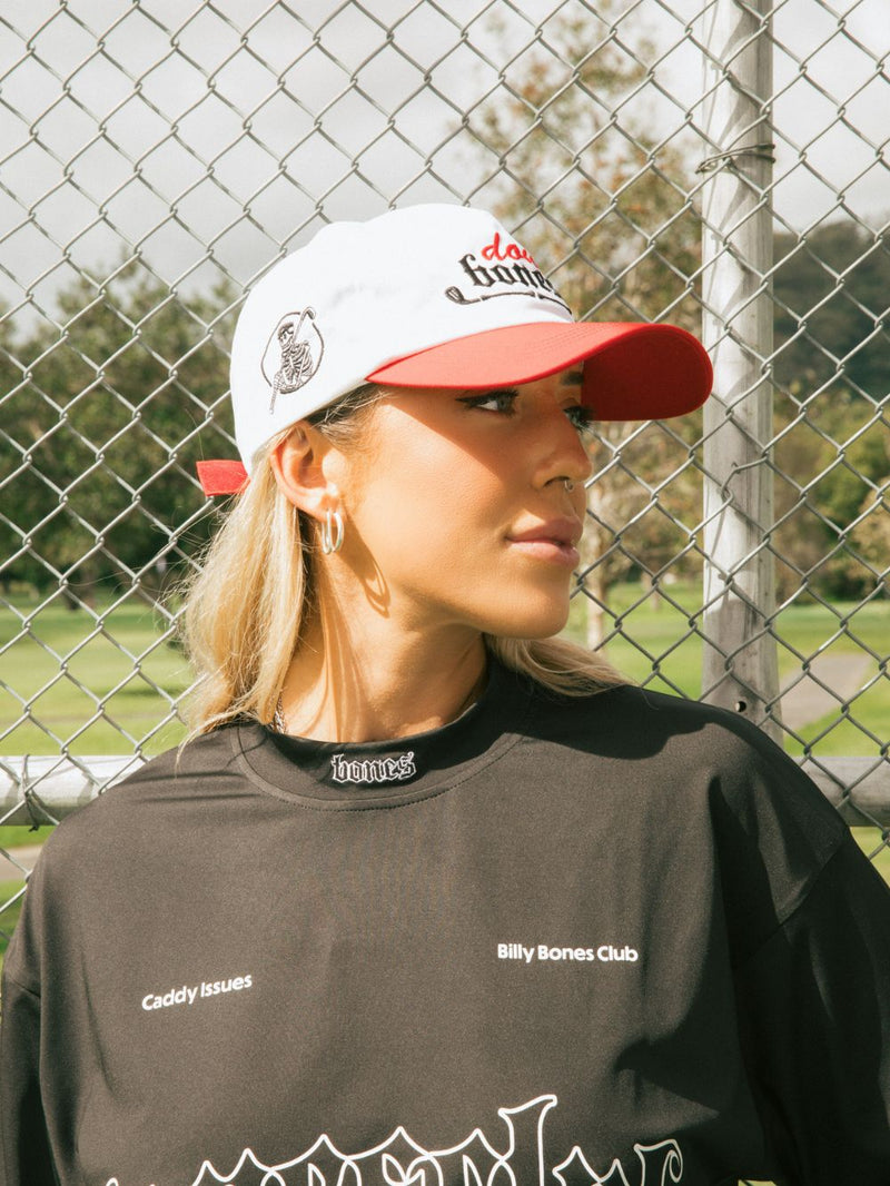 Bogey Cap - White/Red