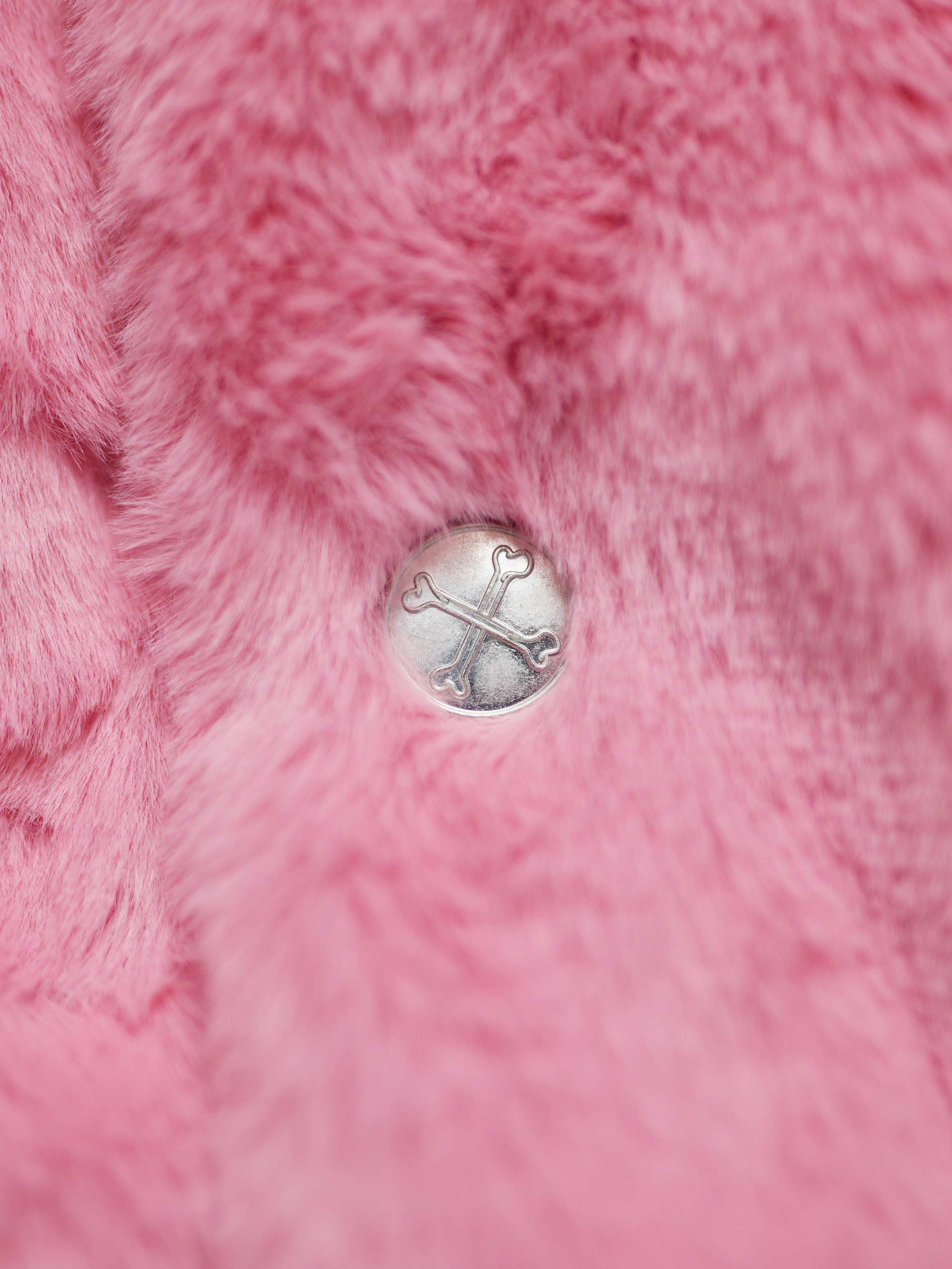 Flaming Fur Jacket - Pink