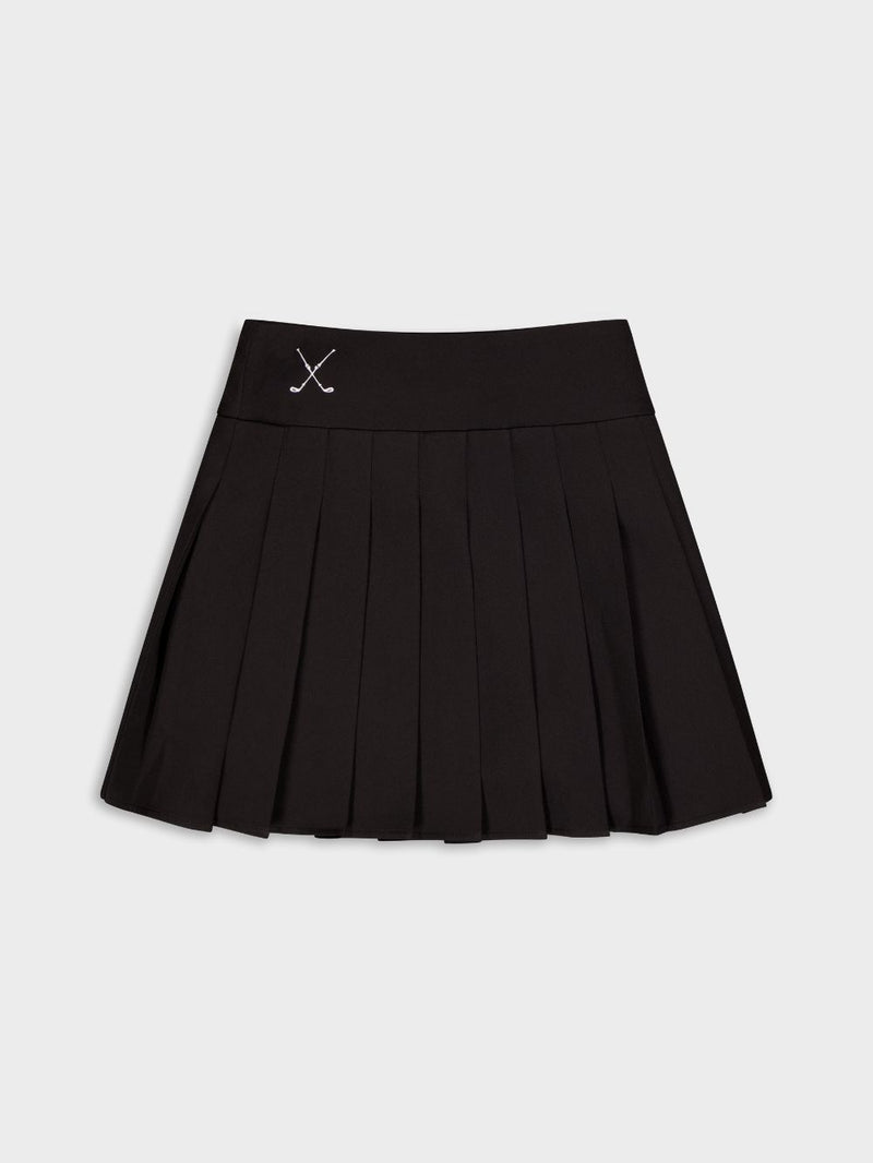 Birdie Pleated Skirt - Black