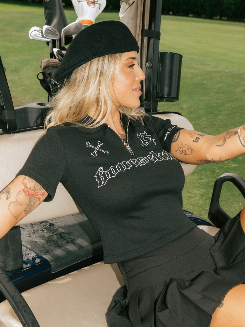 Birdie Baby Polo - Black