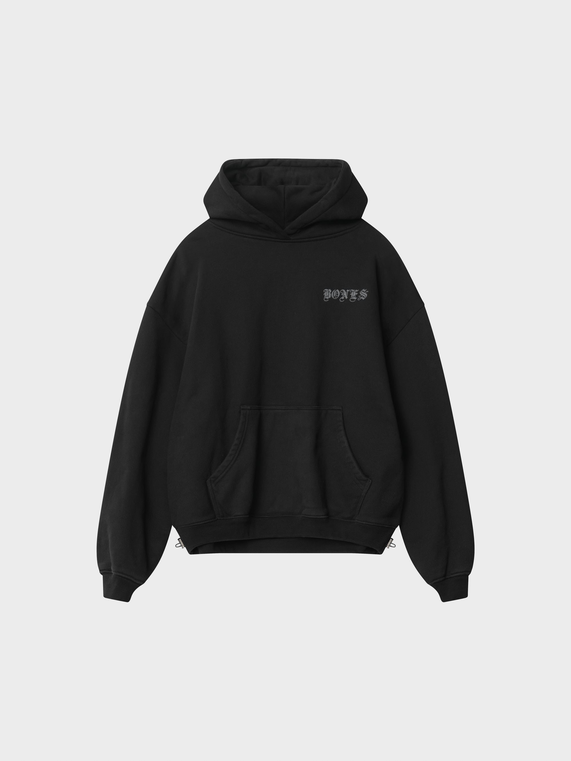 Front Left Hoodie - Vintage Black