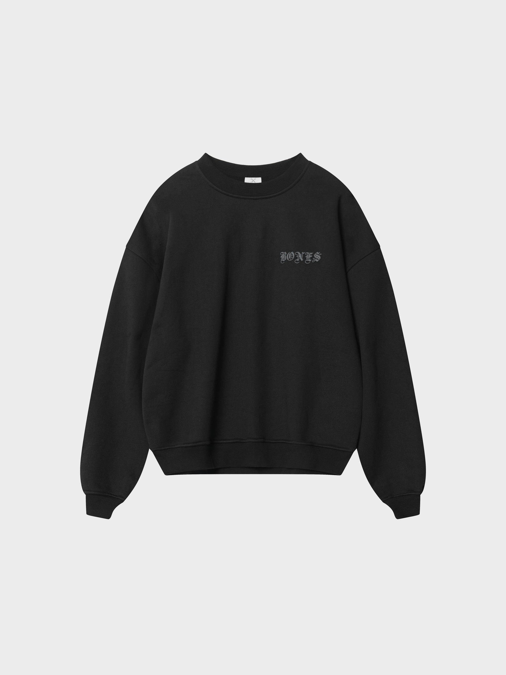 Front Left Crew - Vintage Black