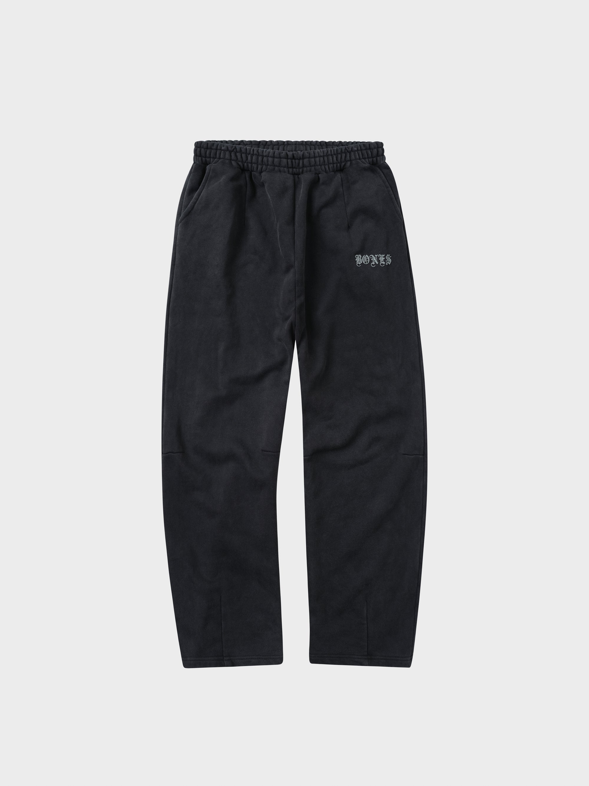 Front Left Track Pants - Washed Black