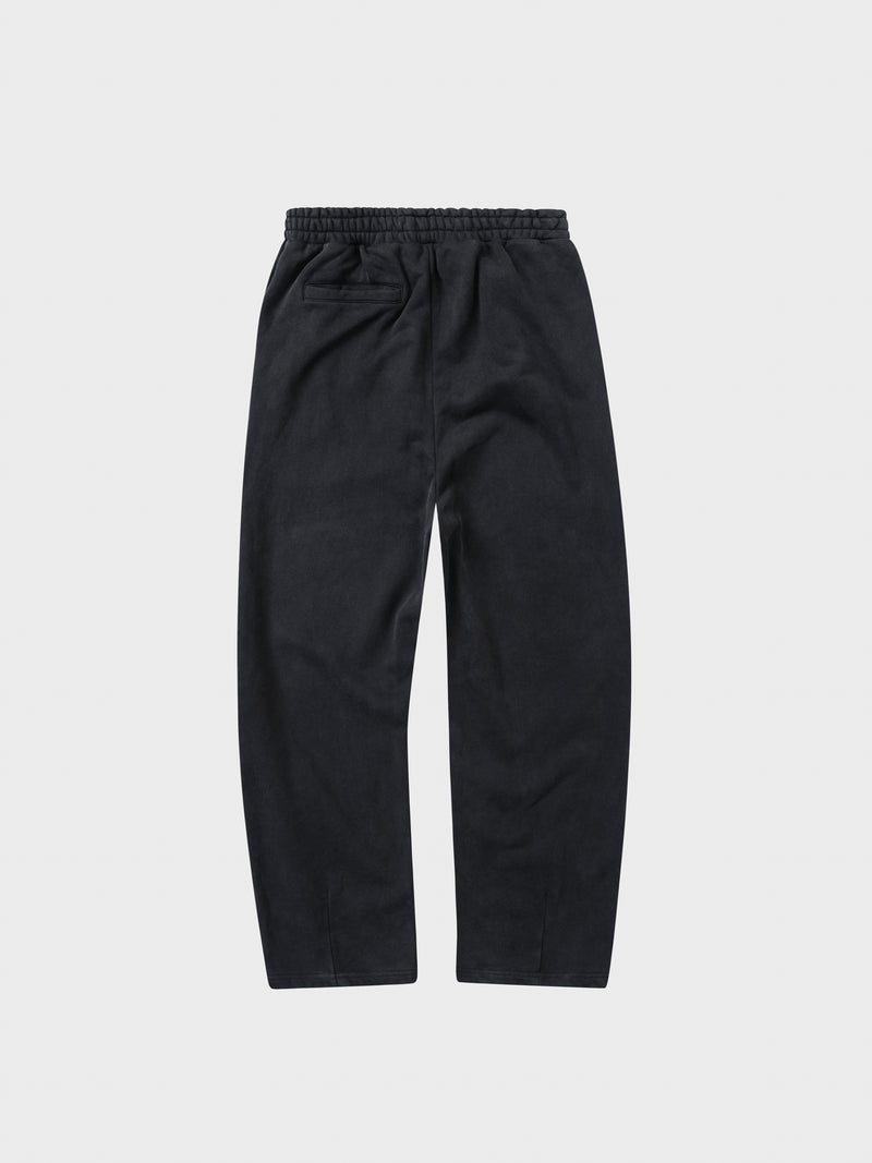 Front Left Track Pants - Washed Black