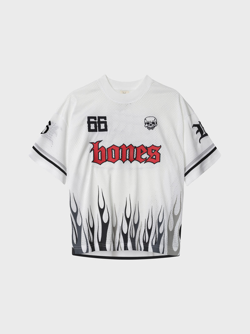 FC Burner Jersey - Mesh White/Red