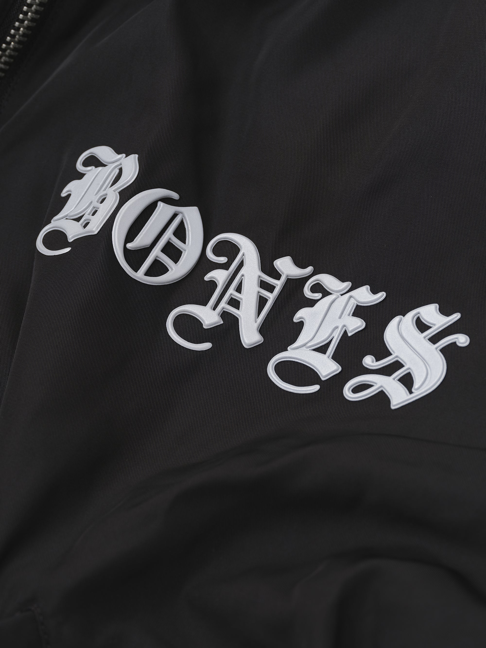 Skeleton Bomber Jacket - Black