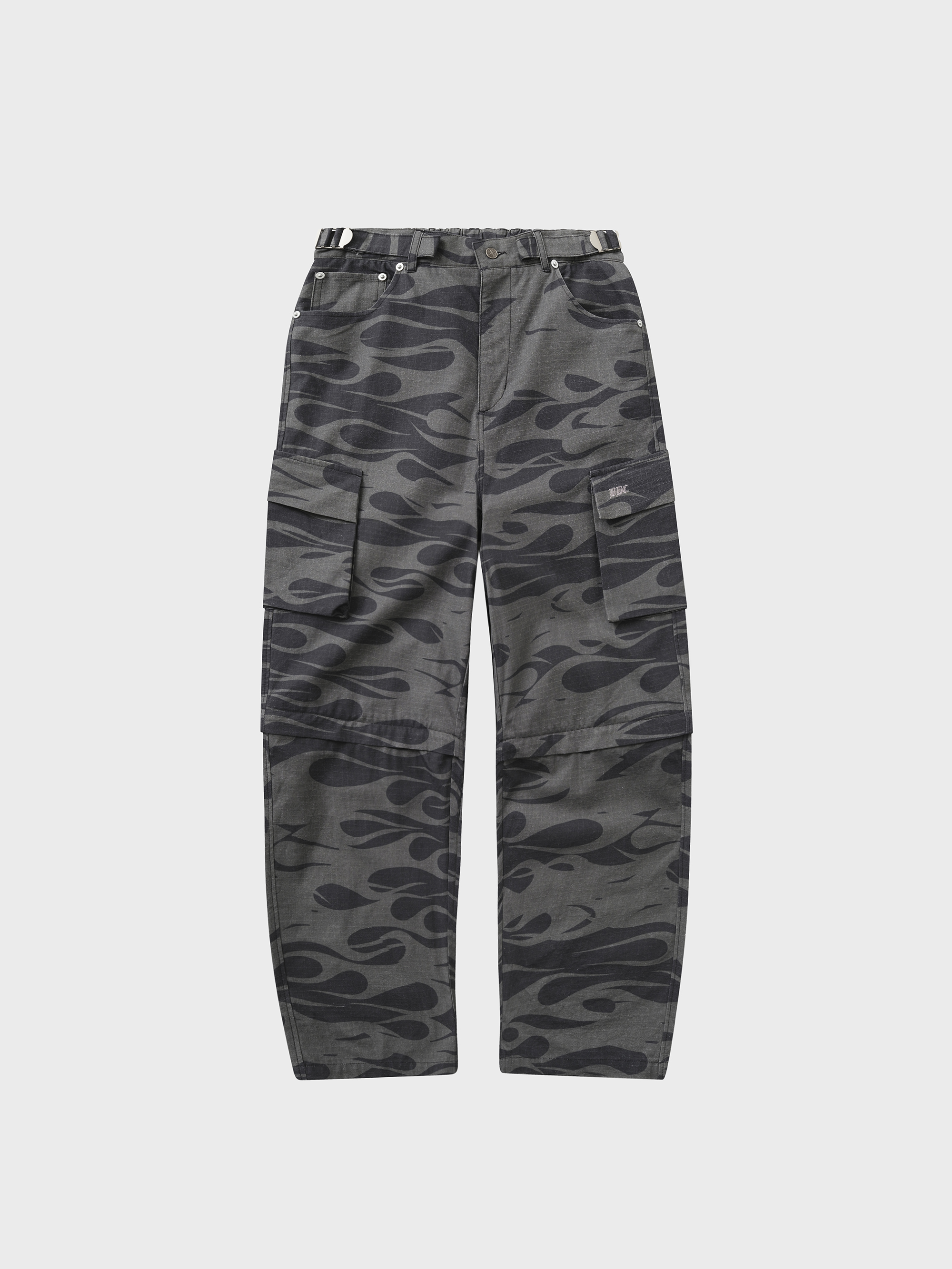 Night Flame Convertible Pants - Black Camo