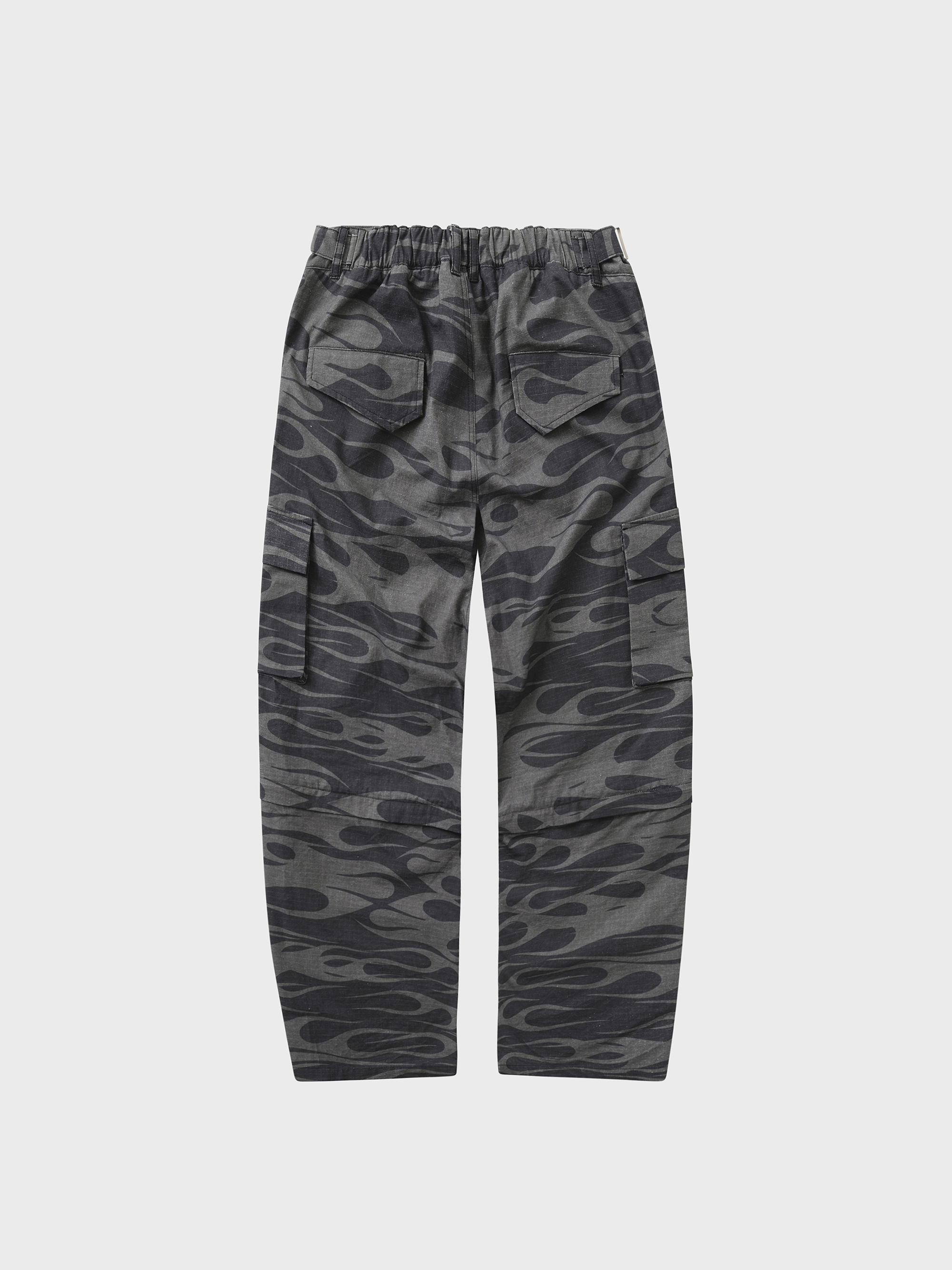 Night Flame Convertible Pants - Black Camo