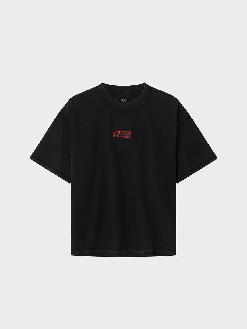 Flaming Bones Inverse Tee - Vintage Black