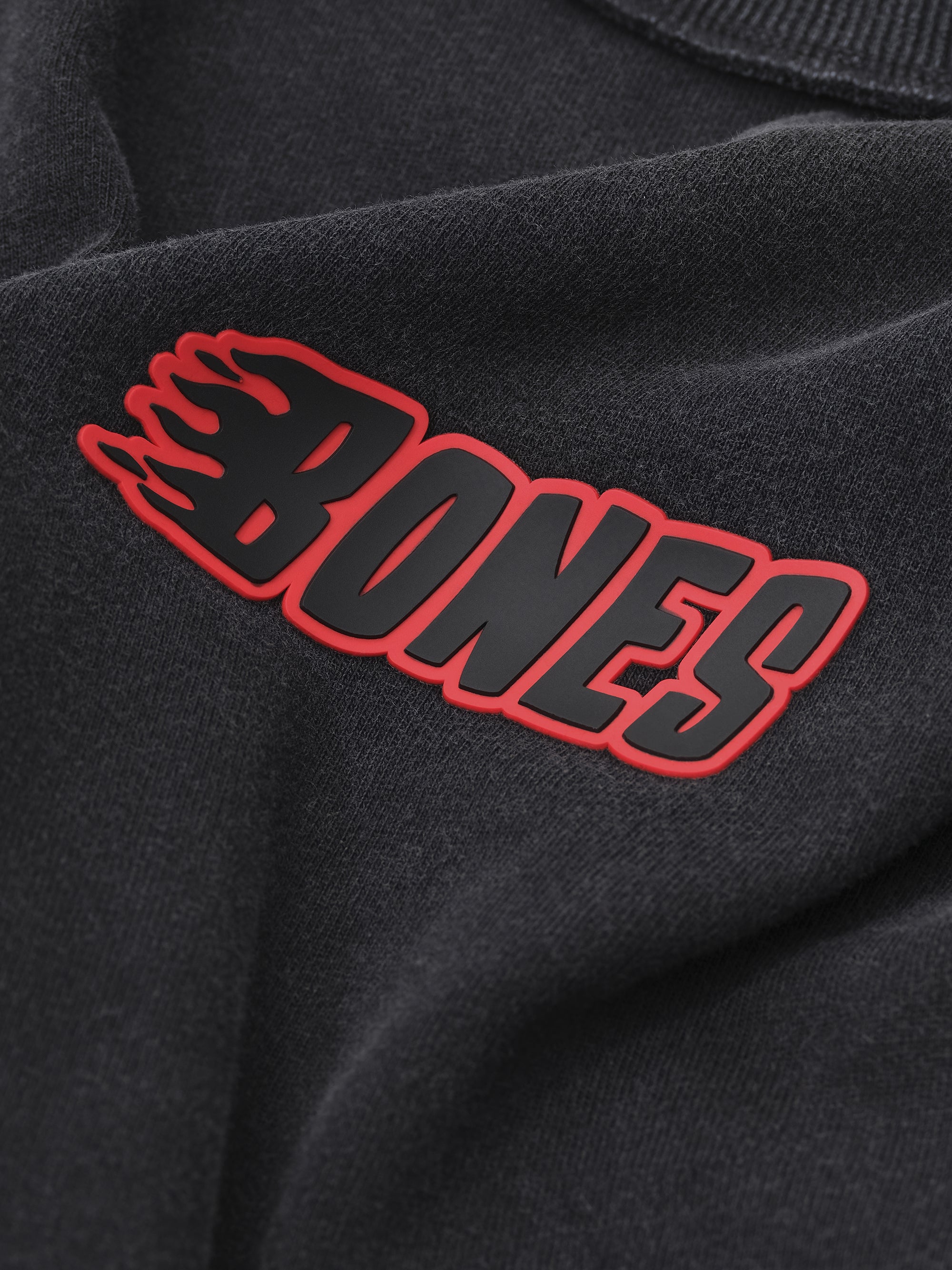 Flaming Bones Inverse Tee - Vintage Black