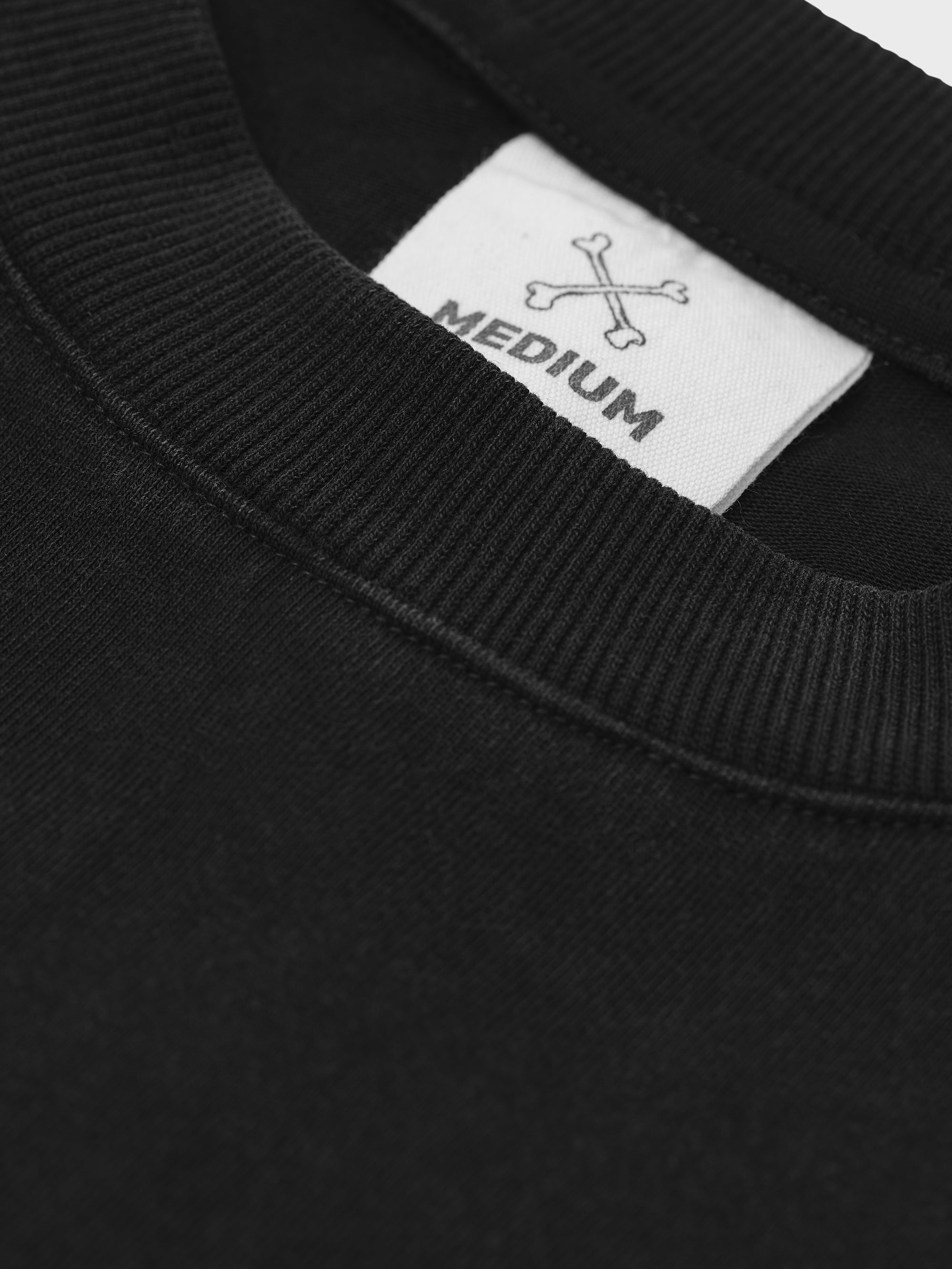 Stay Bad Static Tee - Washed Black