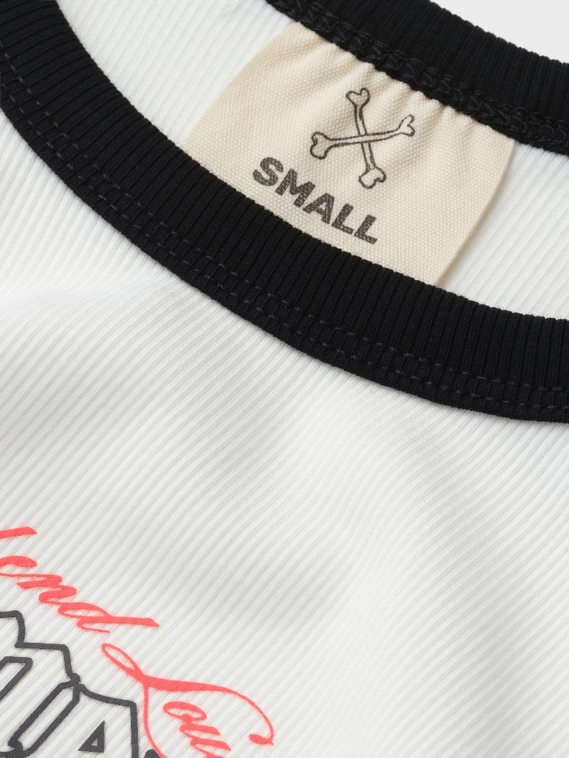 Love Letter Tank - White/Black