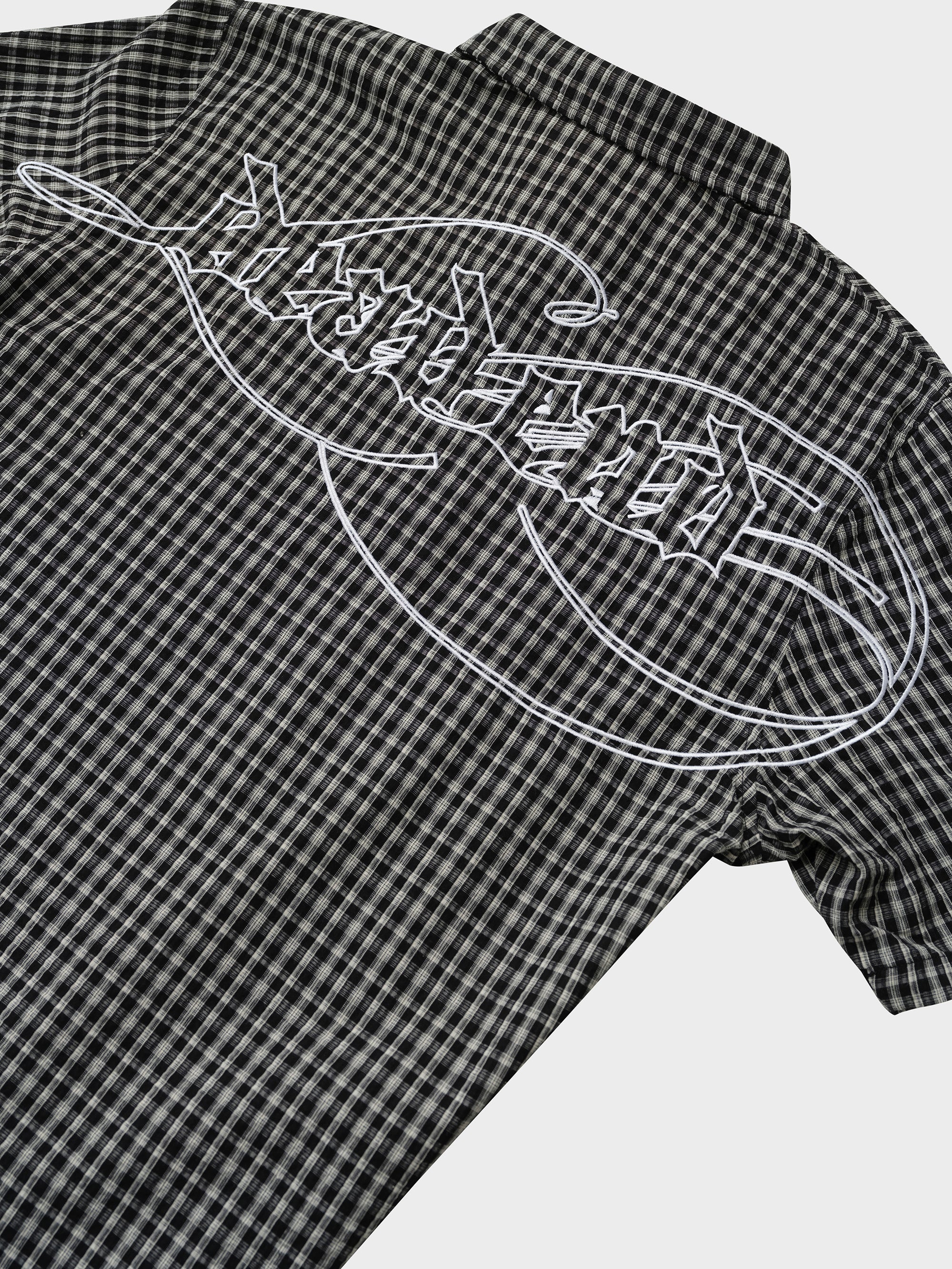 Dead End Plaid Bowlo - Black