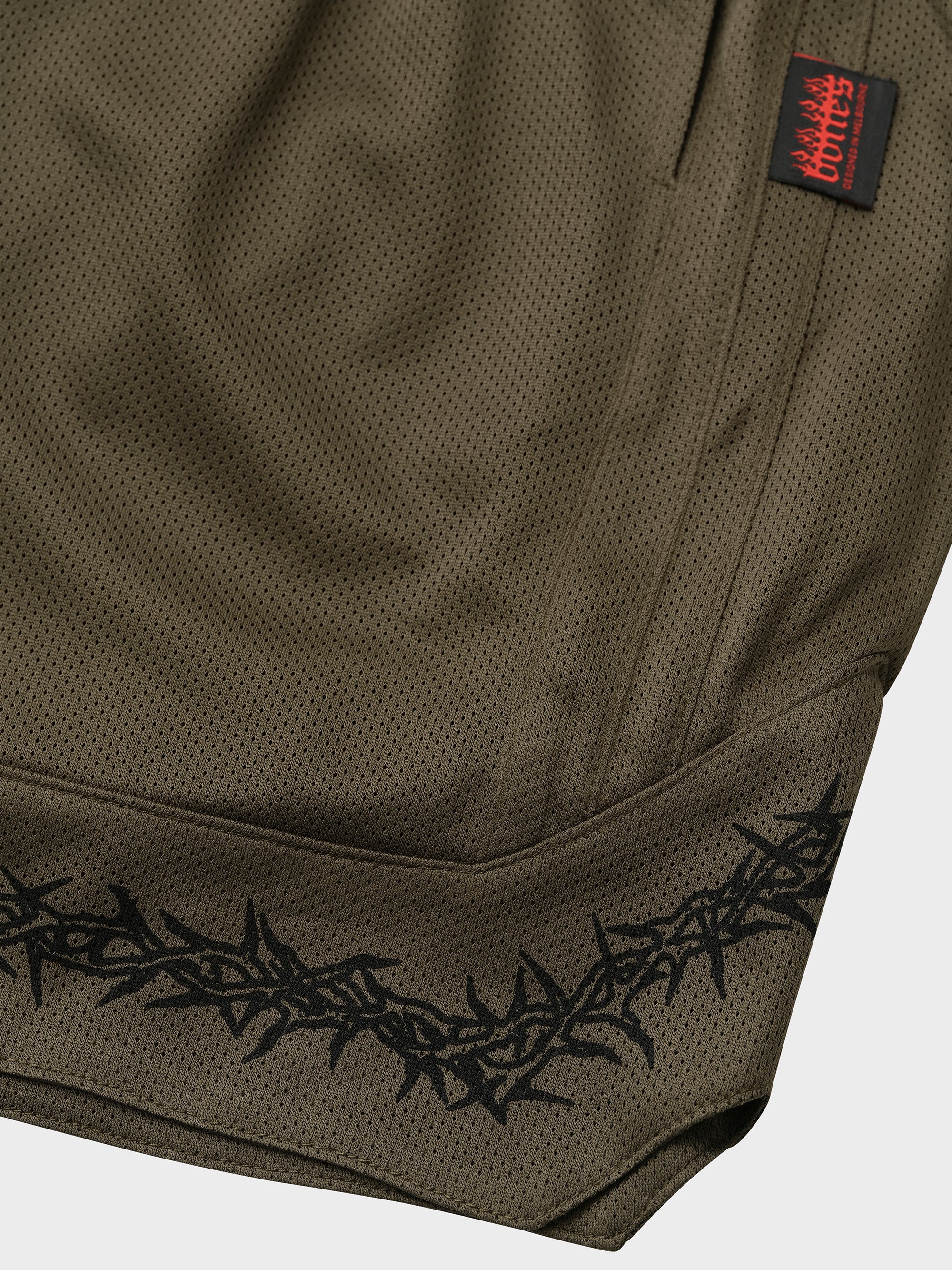 Thorn Baller Shorts - Olive