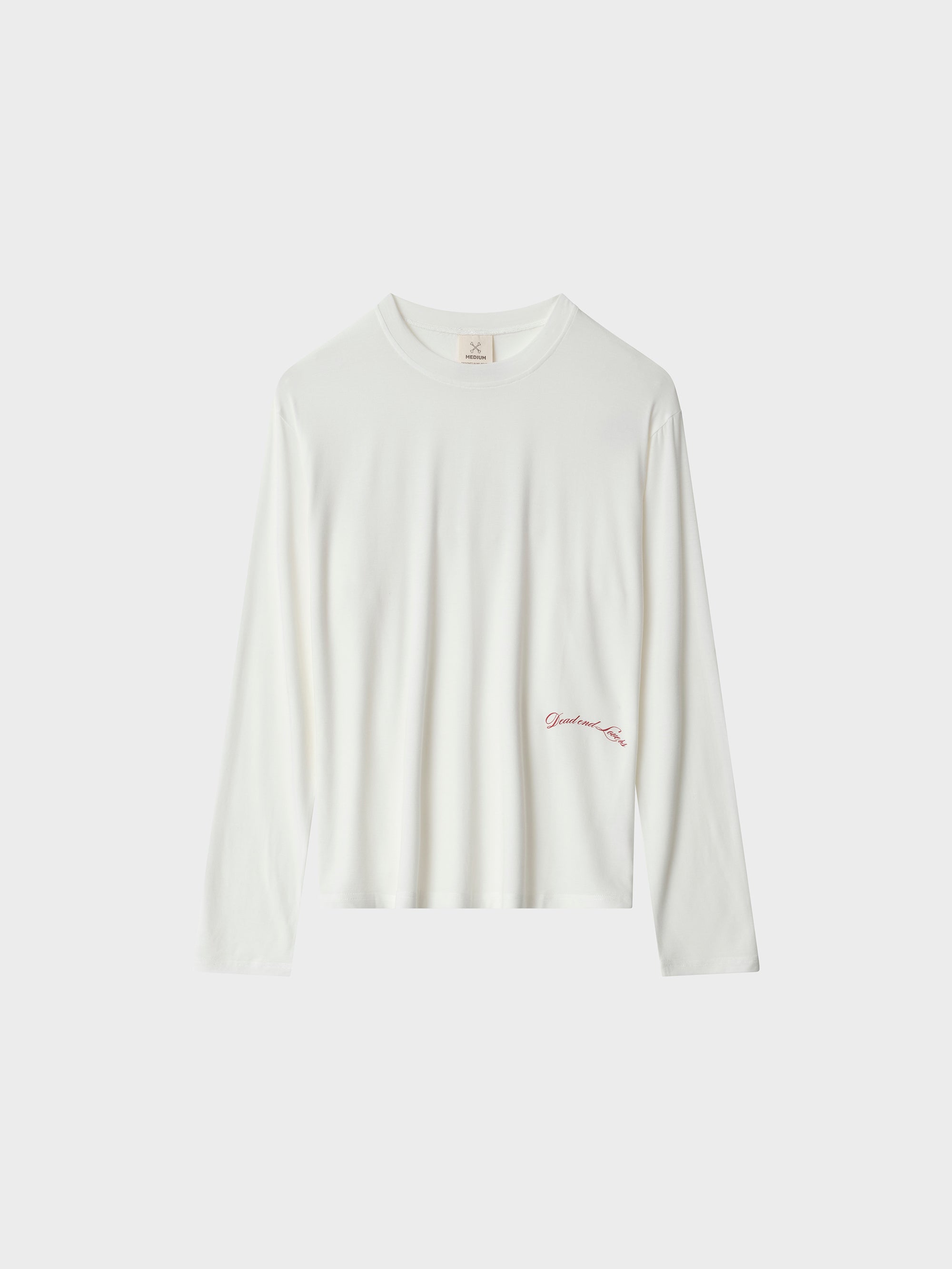 Dead End Sheer Long Sleeve - White