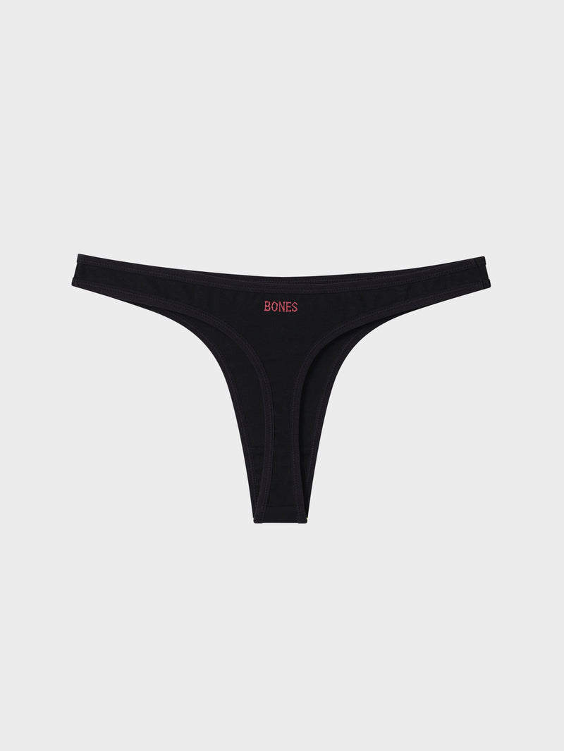 Don't Tell Dad G-String - Black