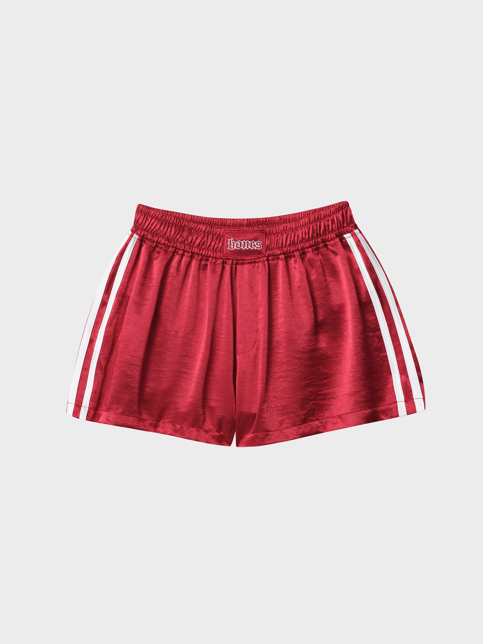 Double Crossed Silk Short - Shiraz