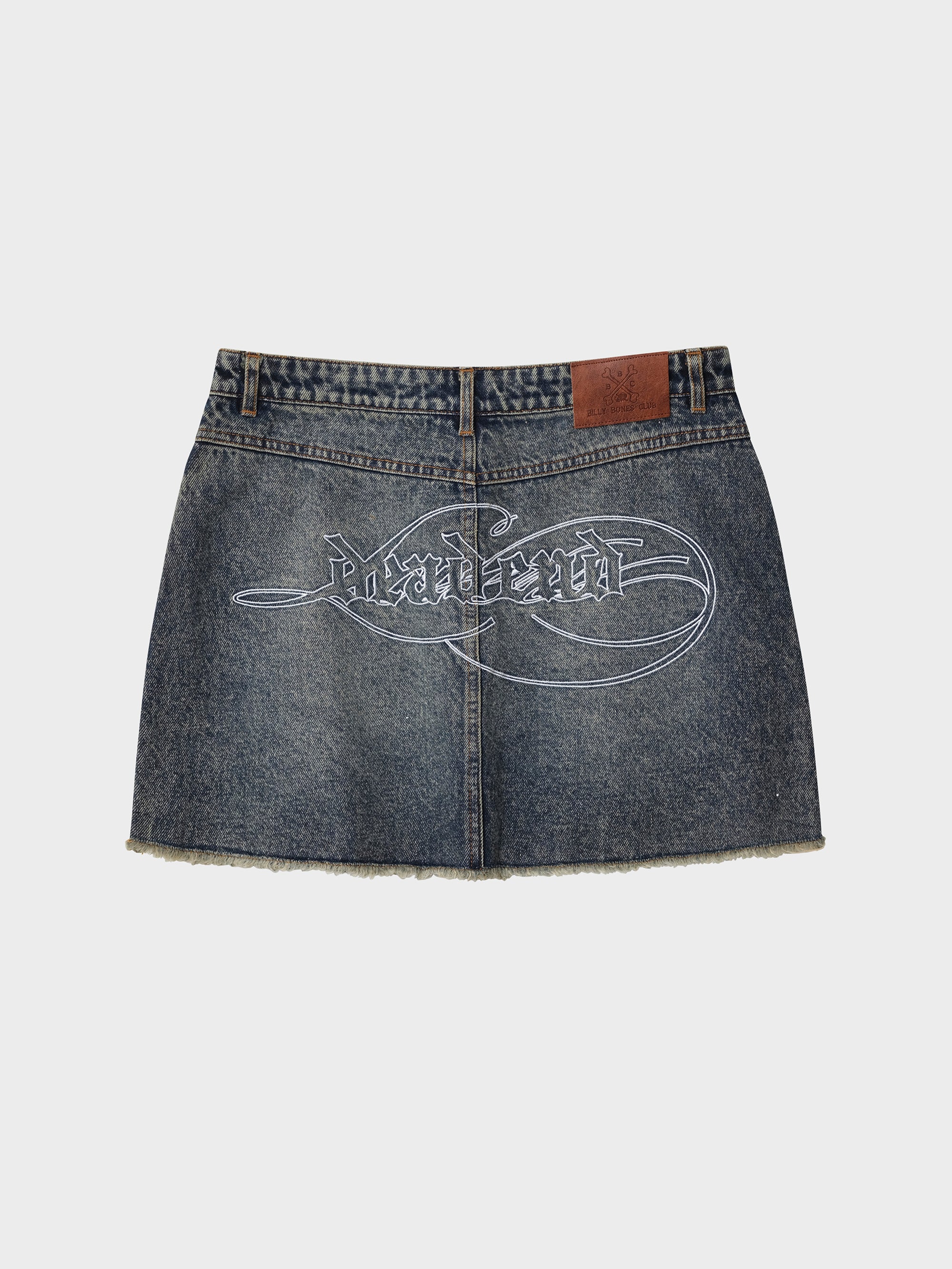 Dead End Skirt - Washed Denim