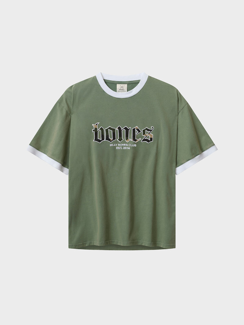 Bones Classic Ringer Tee - Camo