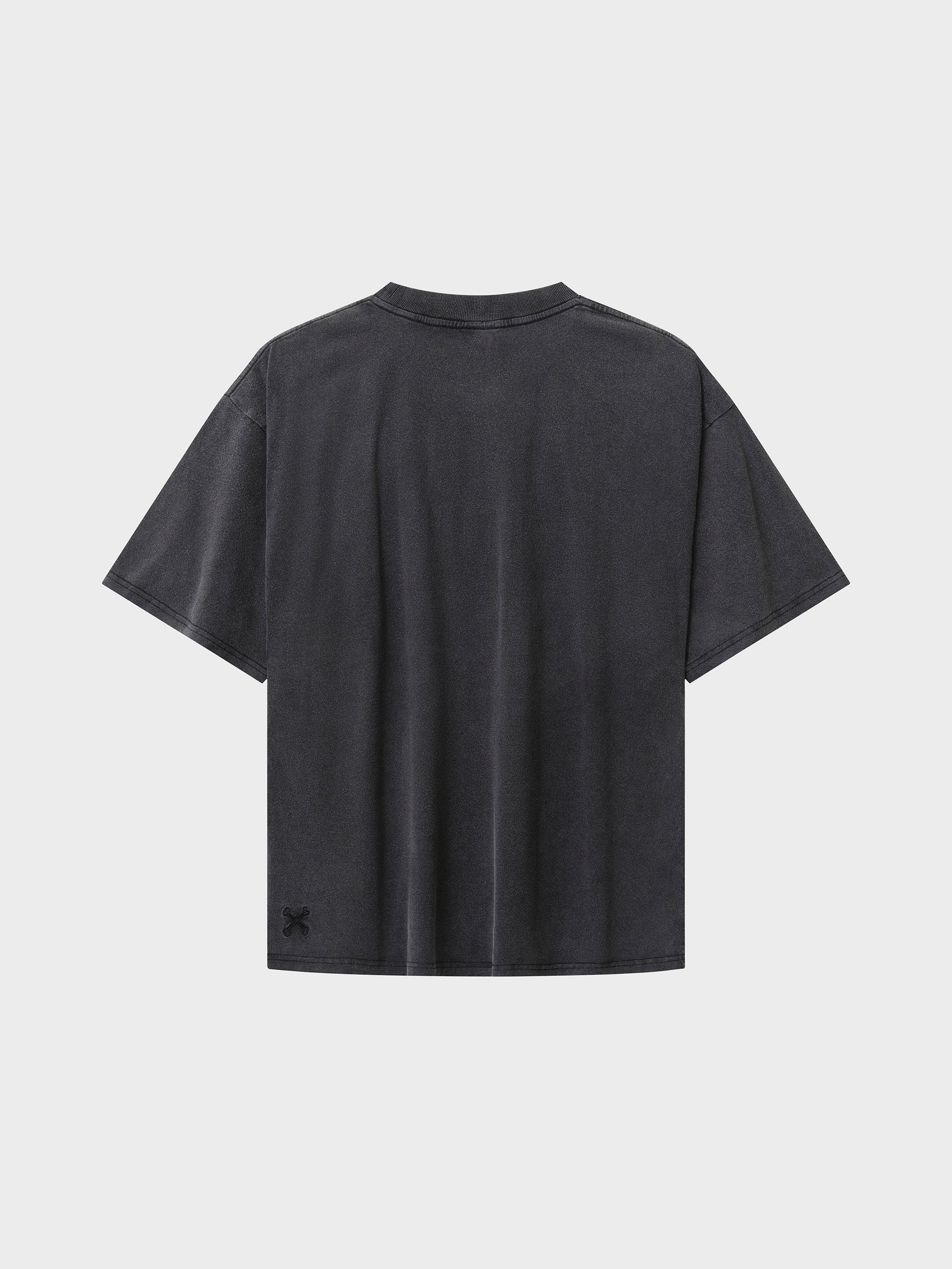 Bones Classic Tee - Washed Black