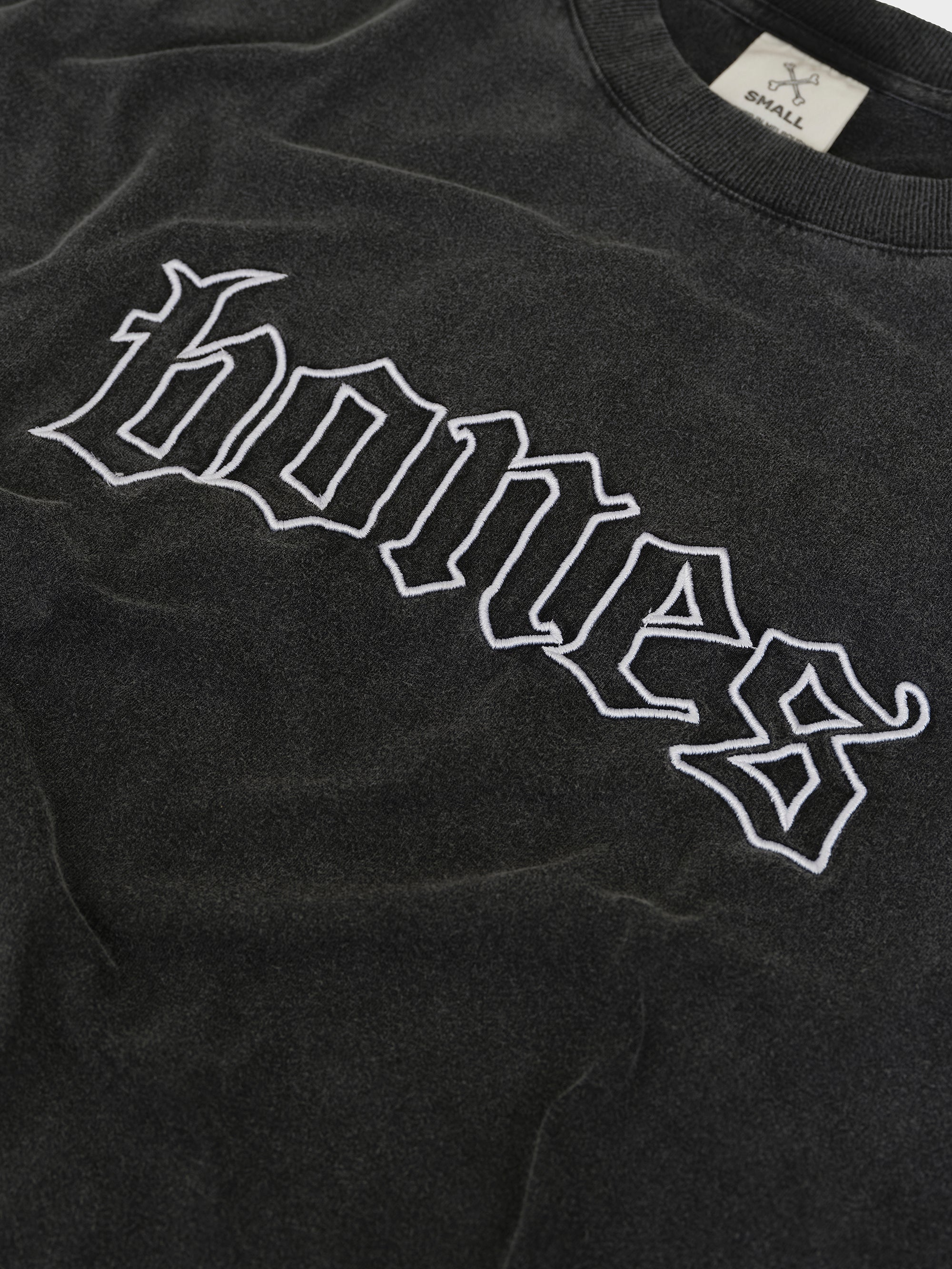 Bones Classic Tee - Washed Black