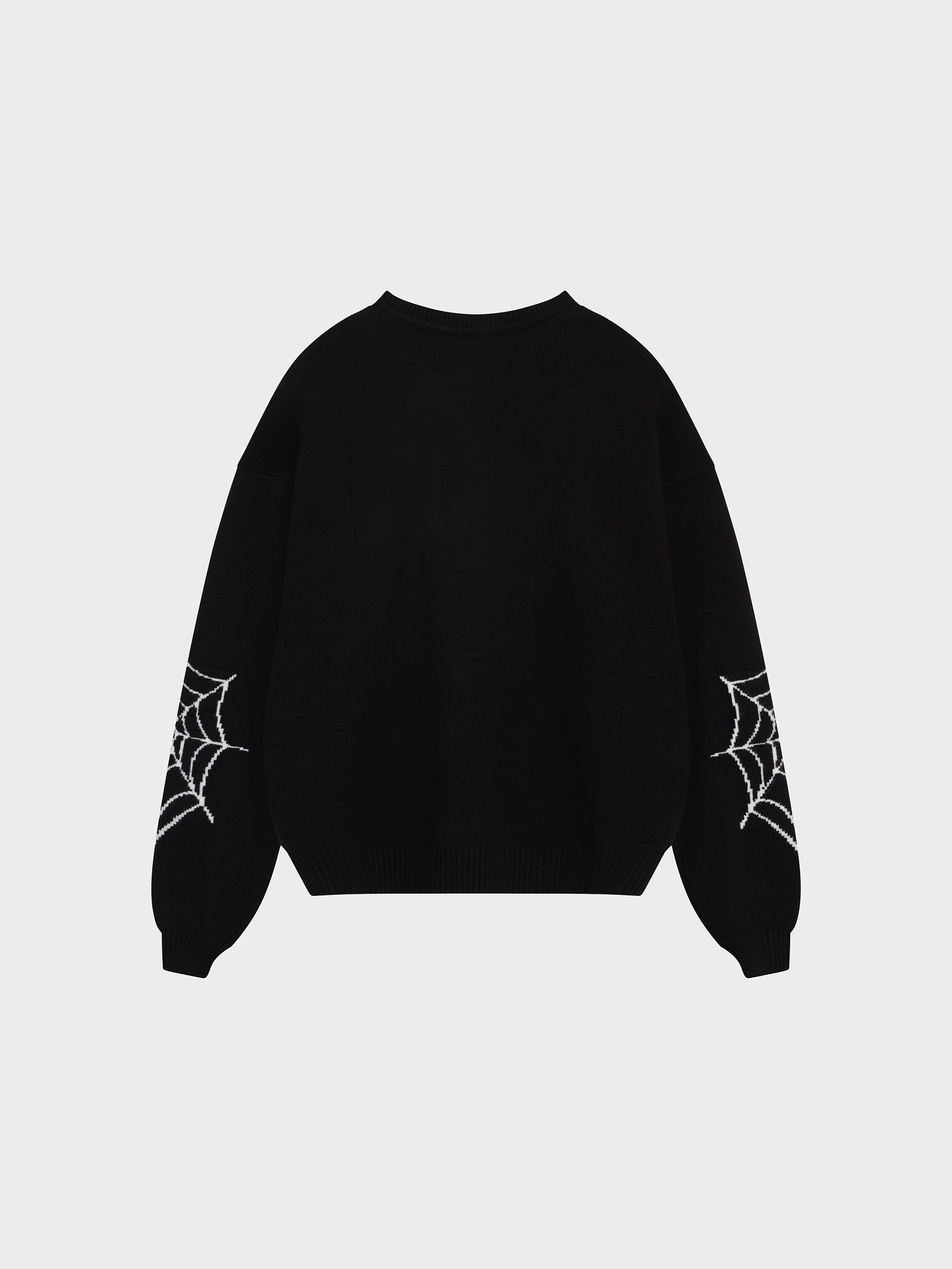 Bones Black Spider Knit