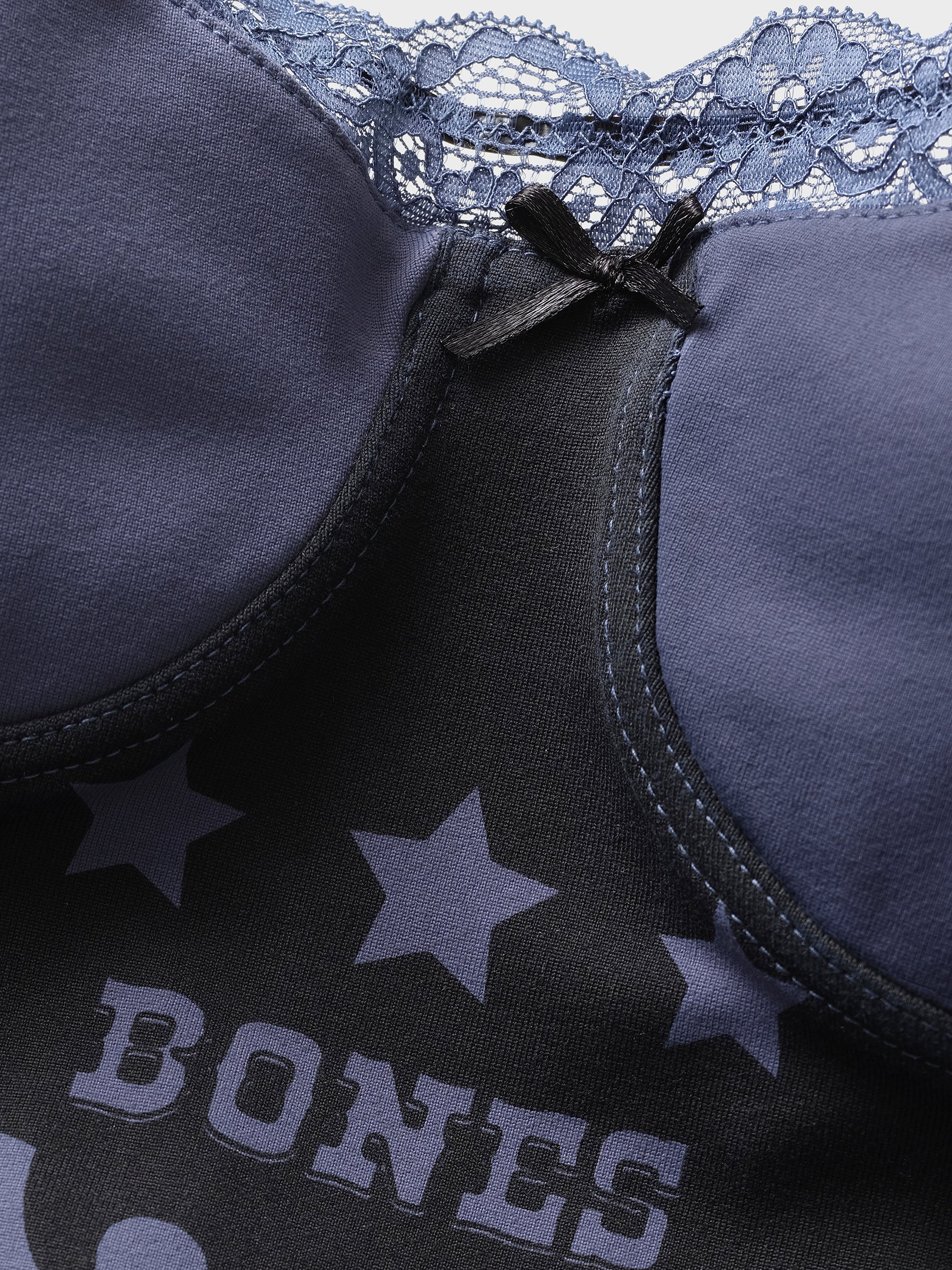 Flame Lace Cami Top - Blue