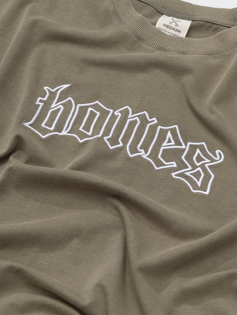 Bones Classic Tee - Washed Sage