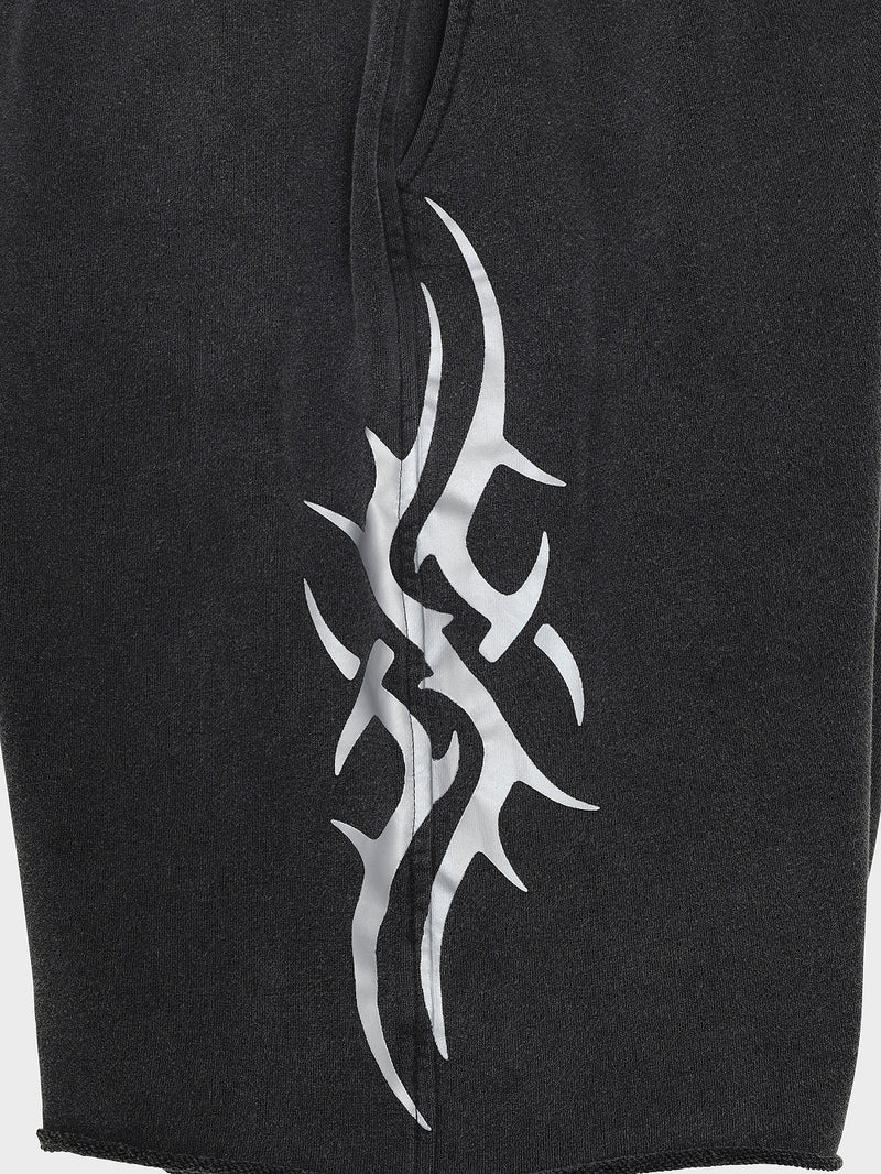 Cyber Baggy Jersey Short - Vintage Black