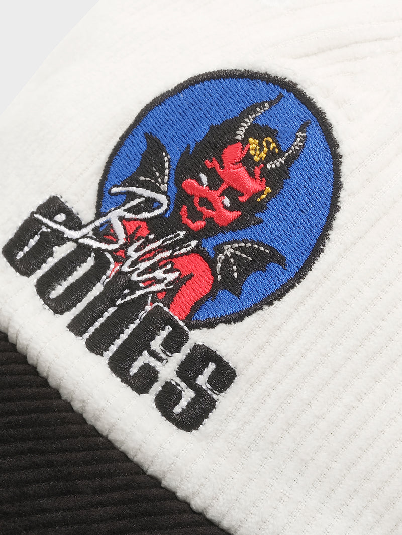 Cheeky Devil Cap - Cord Two Tone