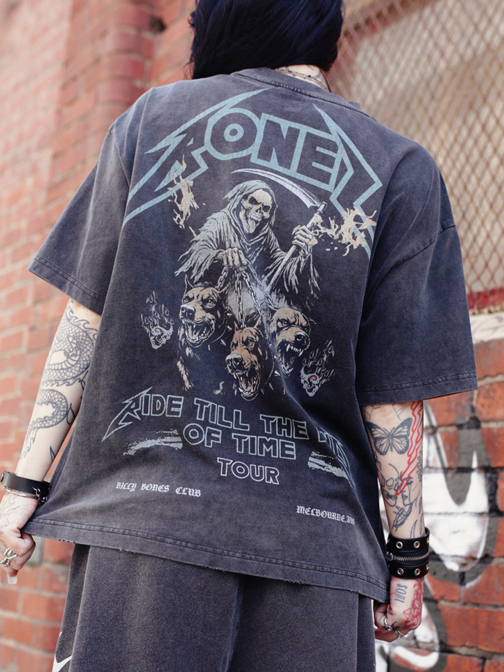 Till The End Legacy Tee - Vintage Black