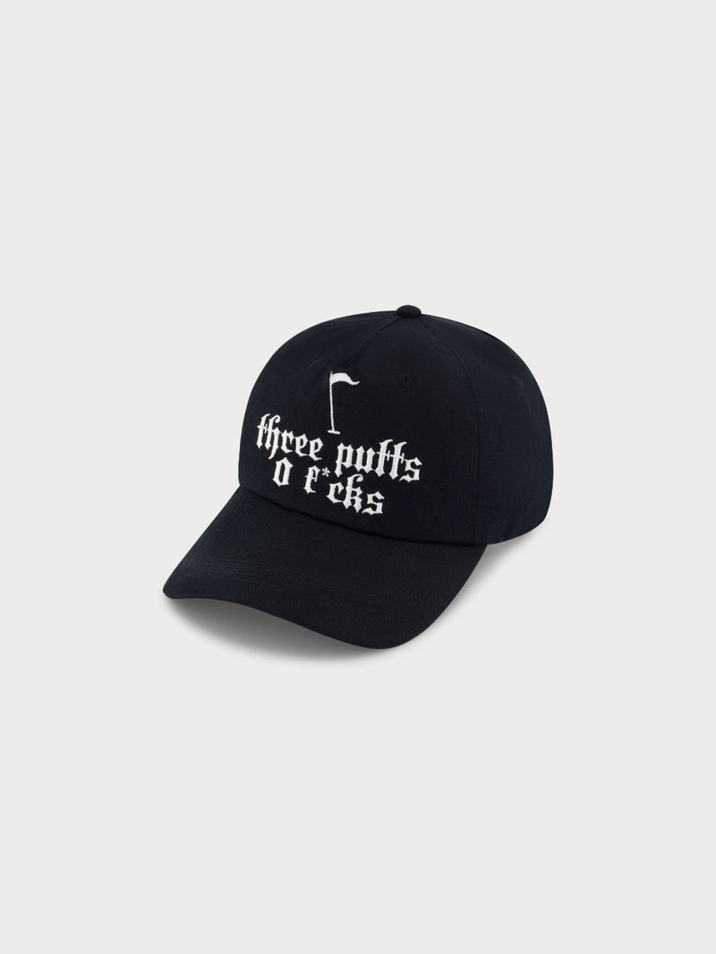 Three Putts Cap - Black