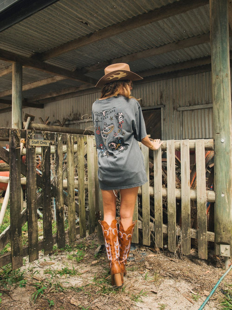 Flash Club 4.0 Tee - Washed Black