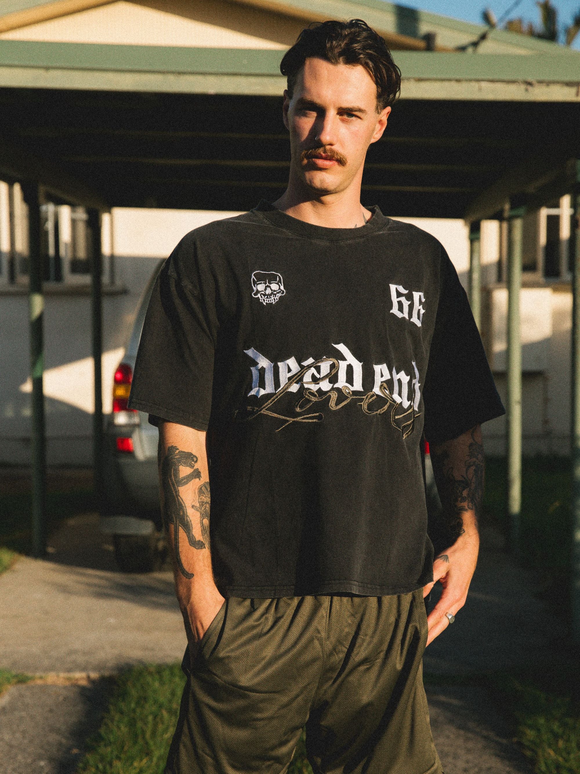 Dead Endless Tee - Washed Black